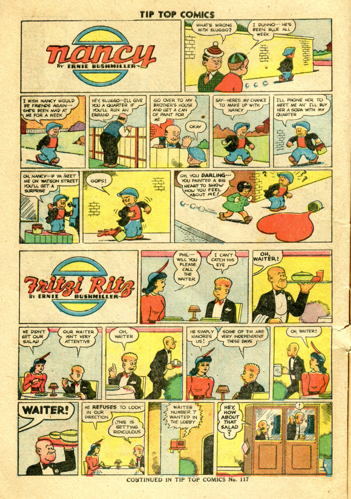 Read online Tip Top Comics comic -  Issue #116 - 8