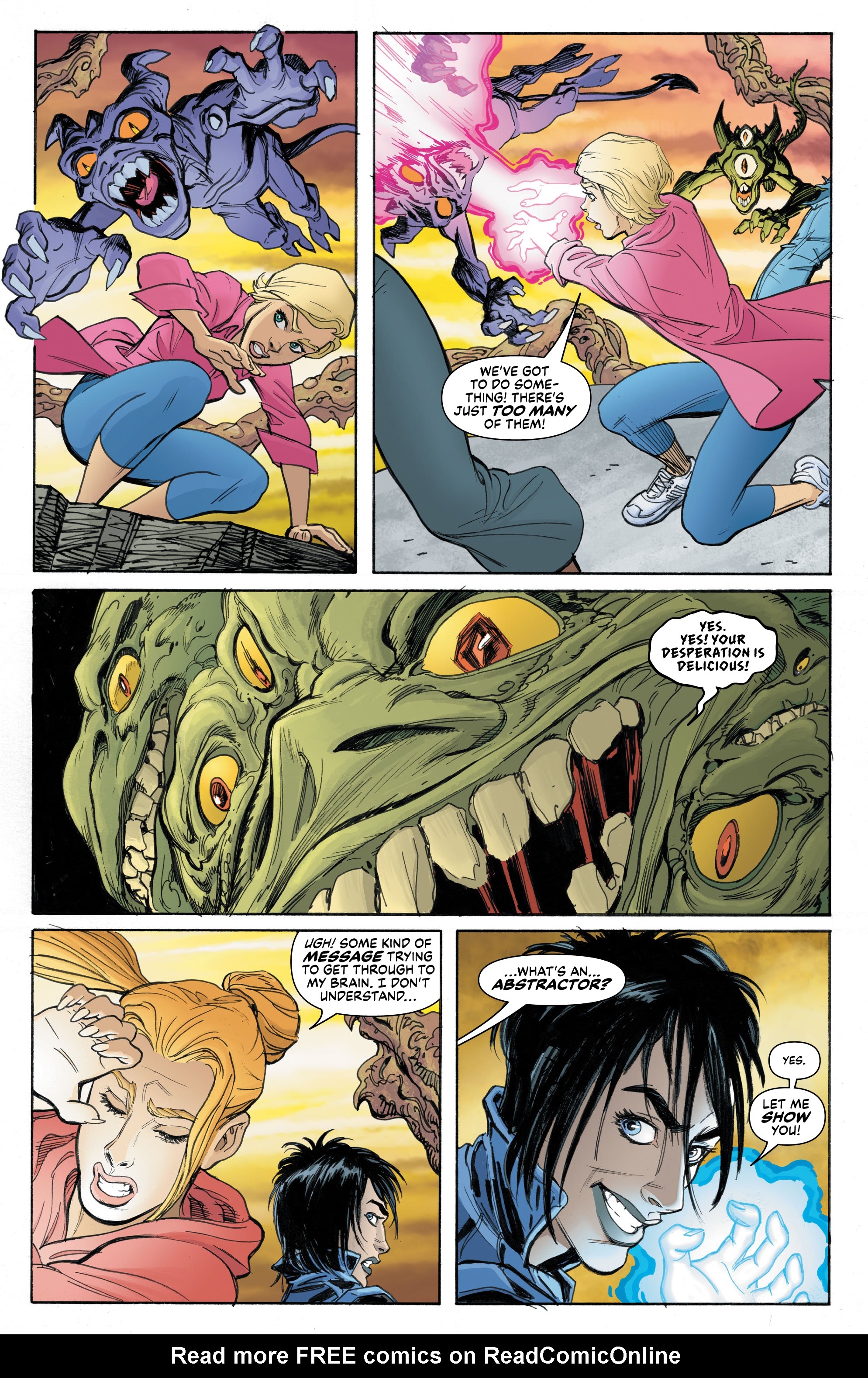 Read online Girls of Dimension 13 comic -  Issue #5 - 8