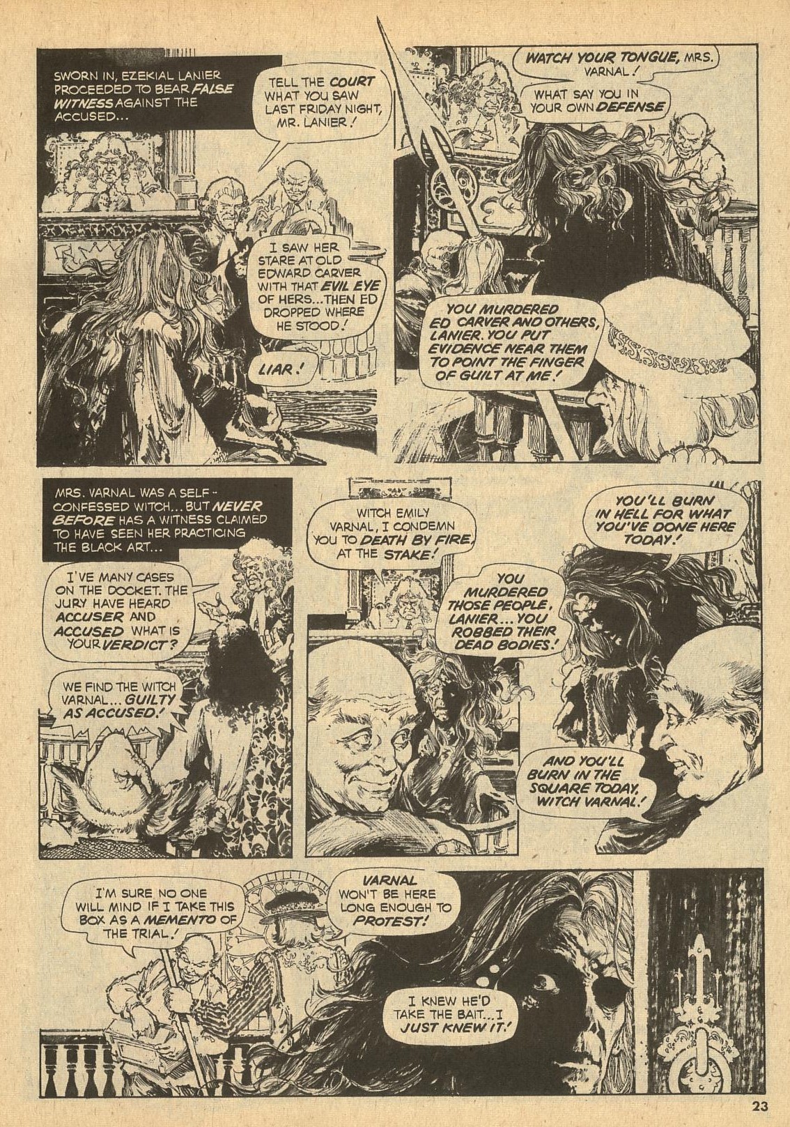 Read online Vampirella (1969) comic -  Issue #29 - 23