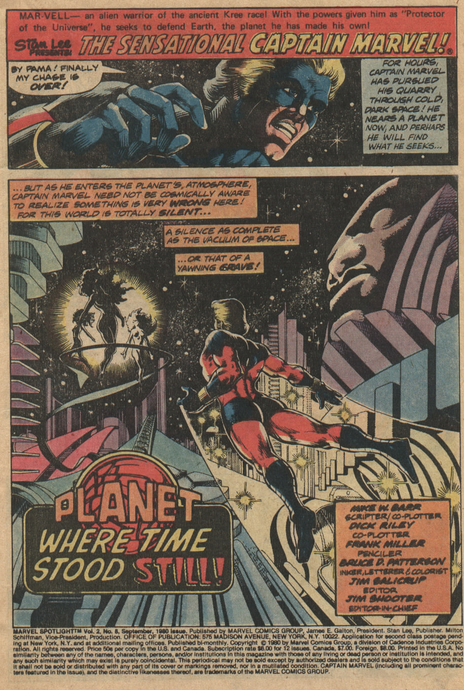 Read online Marvel Spotlight (1979) comic -  Issue #8 - 2