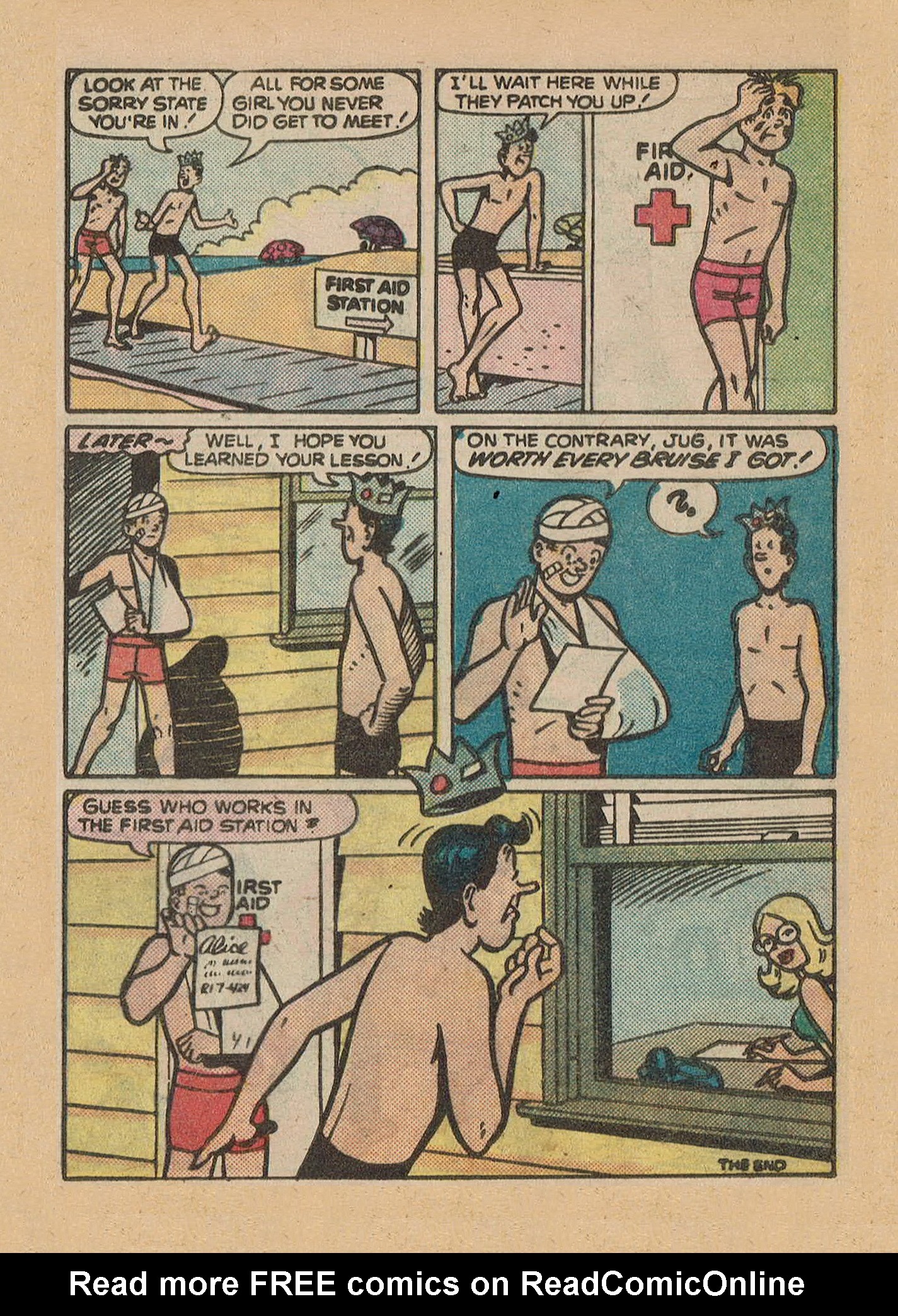 Read online Archie Annual Digest Magazine comic -  Issue #51 - 113