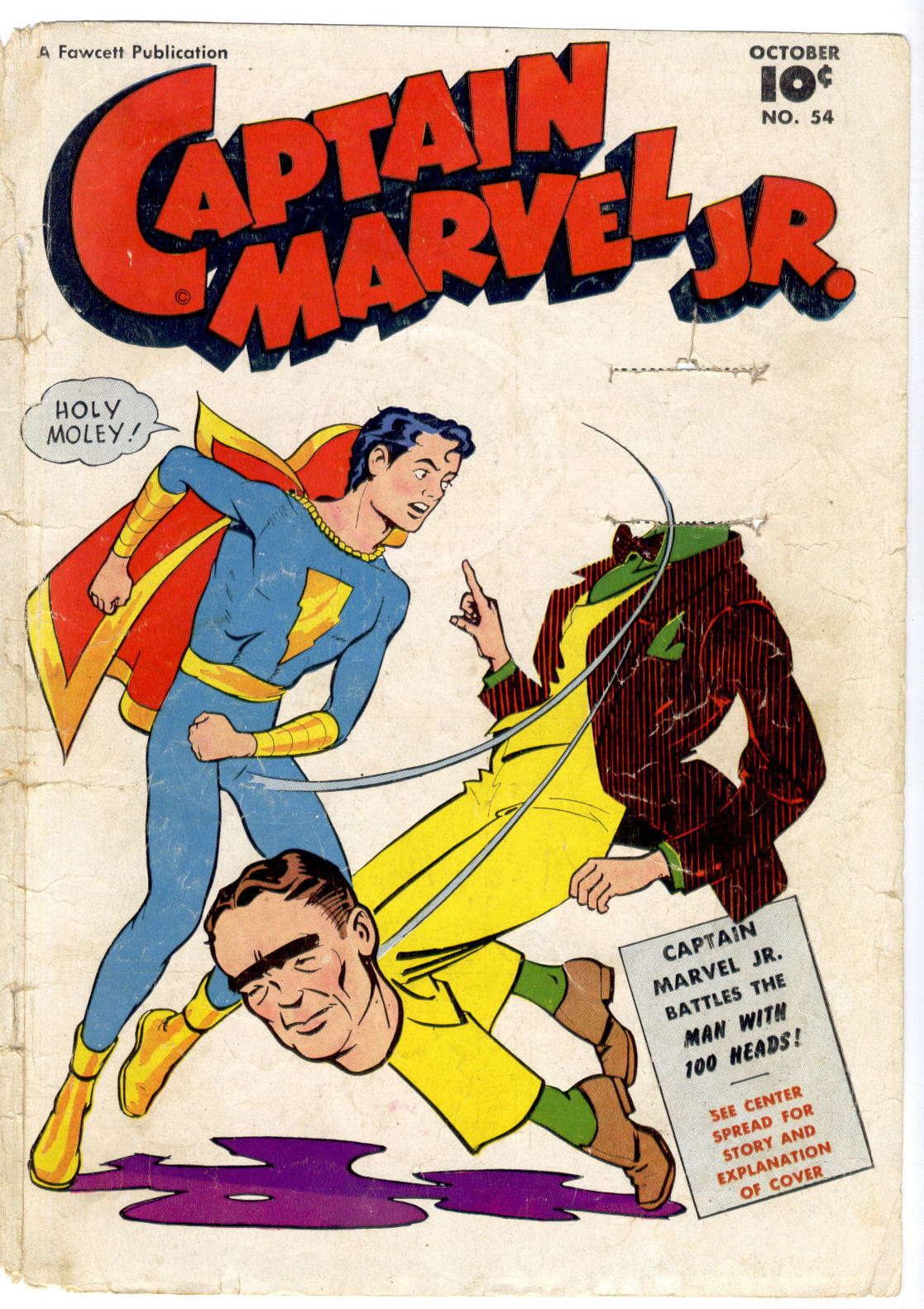 Read online Captain Marvel, Jr. comic -  Issue #54 - 1
