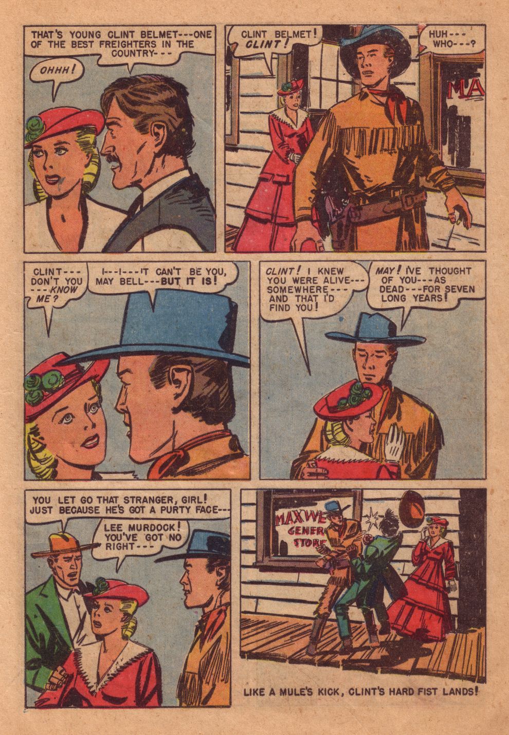 Read online Four Color Comics comic -  Issue #632 - 21