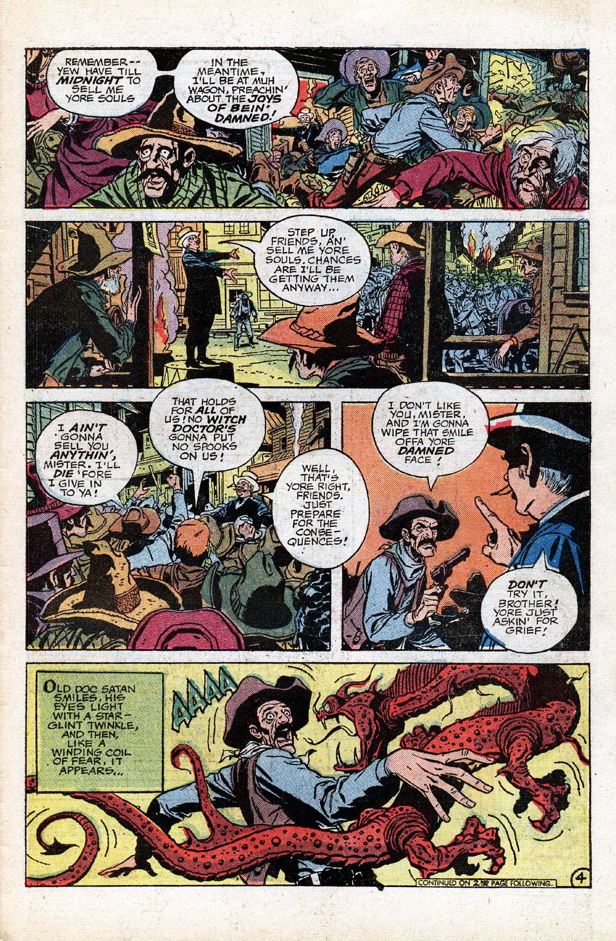 Read online Weird Western Tales (1972) comic -  Issue #15 - 27