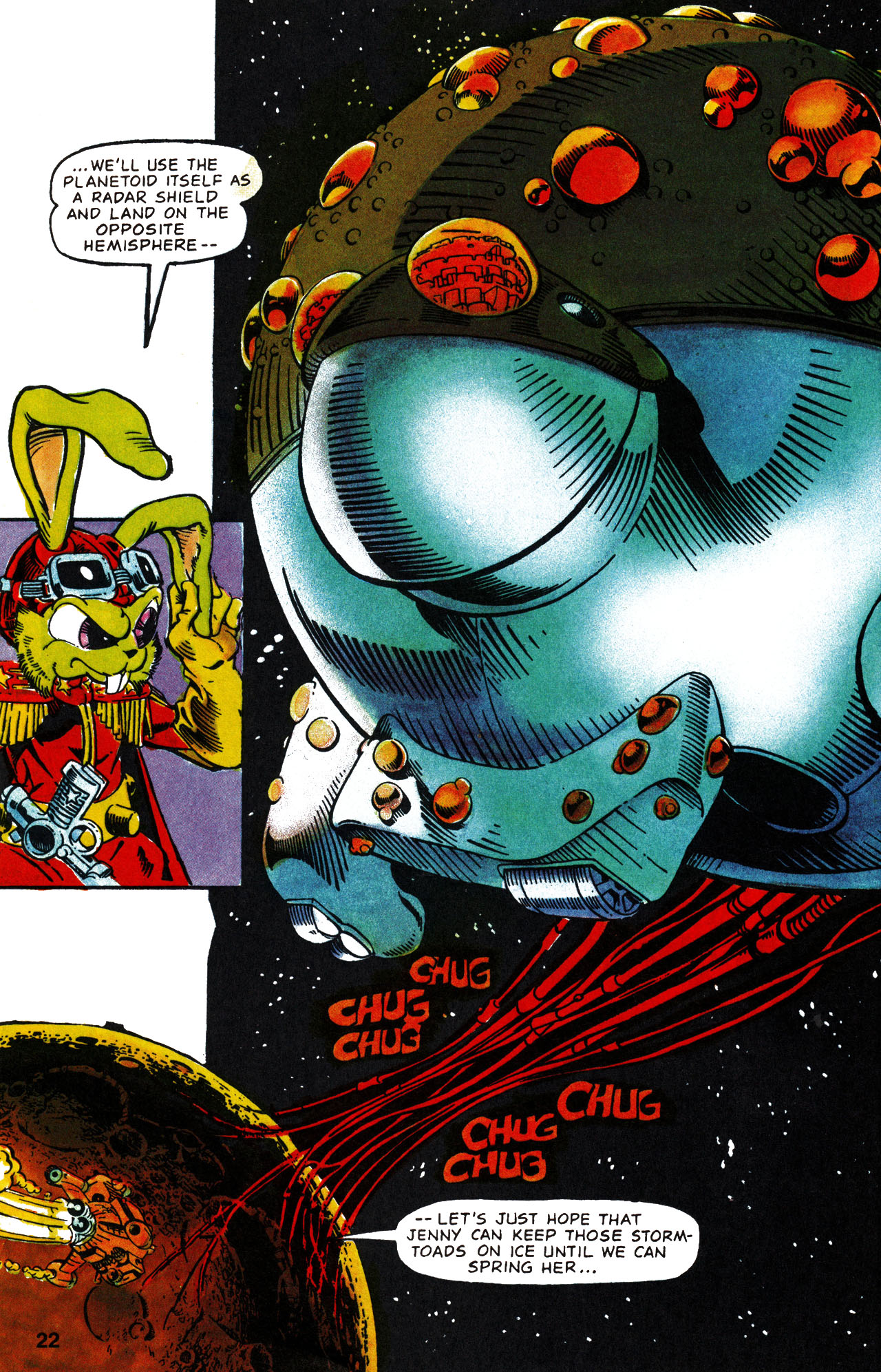 Read online Bucky O'Hare (1991) comic -  Issue #3 - 22