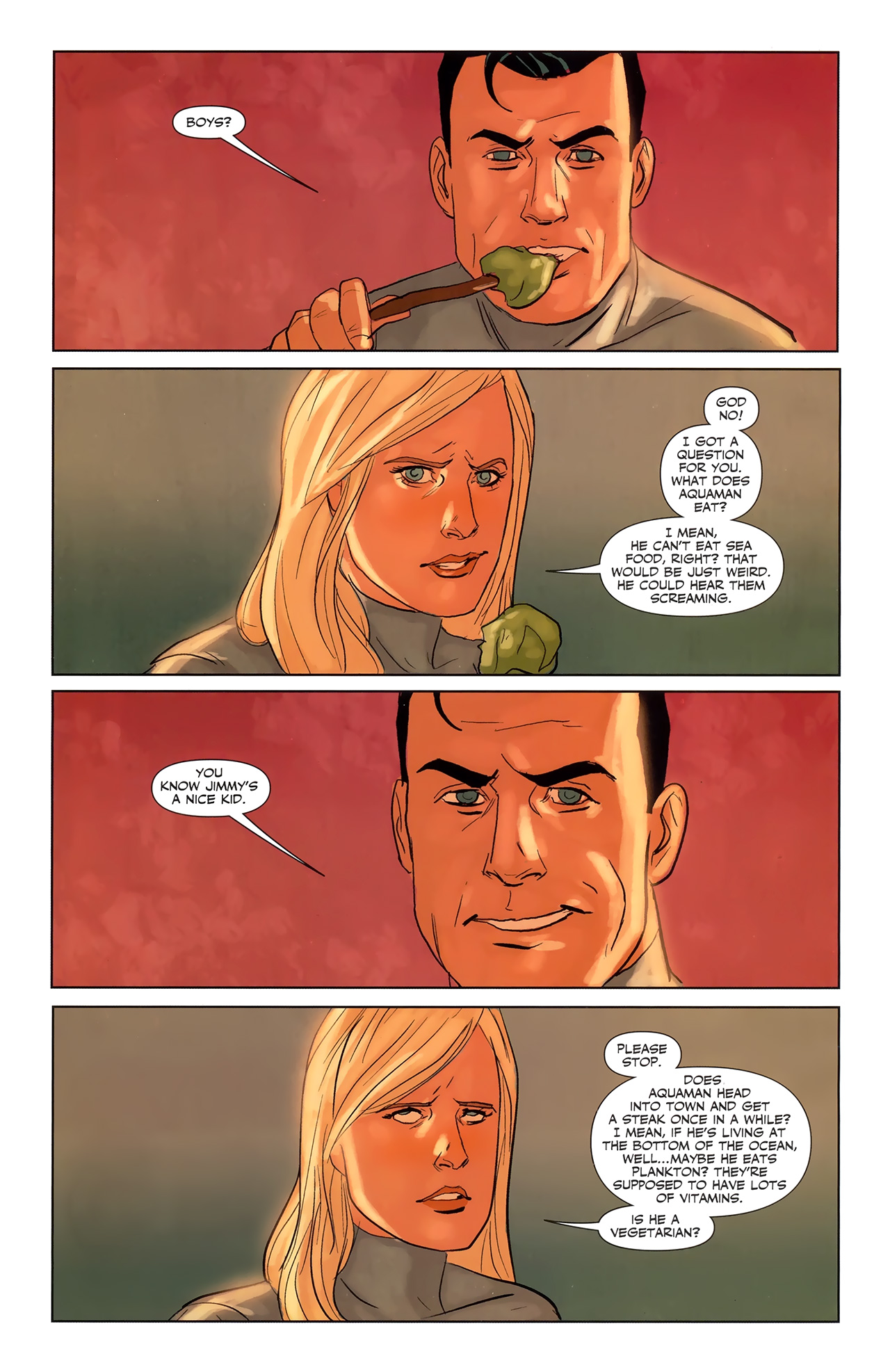 Read online Superman/Supergirl: Maelstrom comic -  Issue #4 - 17