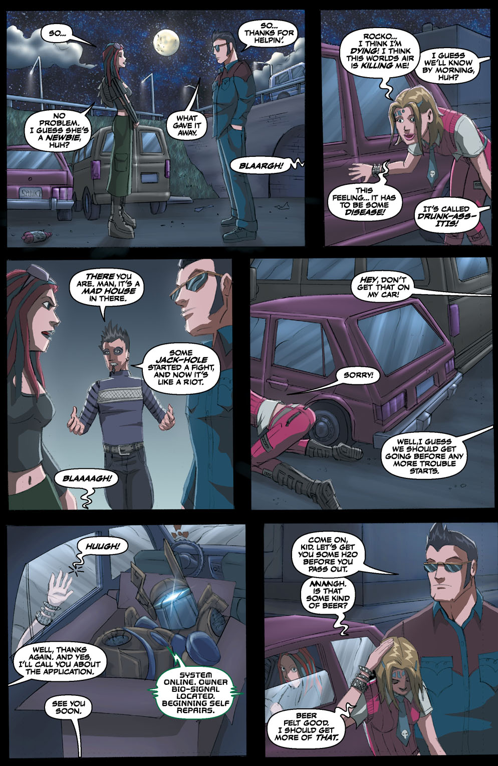 Read online Misplaced comic -  Issue #3 - 17