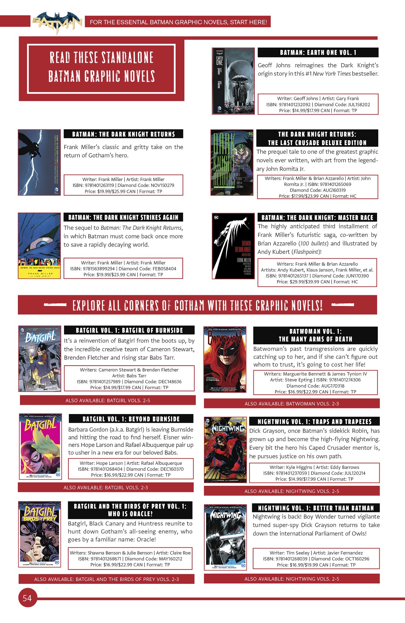 Read online DC Essential Graphic Novels 2019 comic -  Issue # TPB - 54
