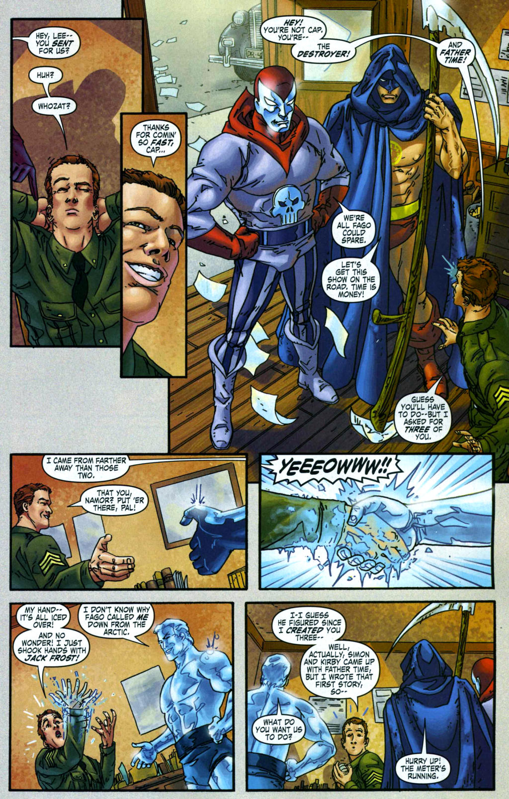 Read online Stan Lee Meets the Thing comic -  Issue # Full - 16