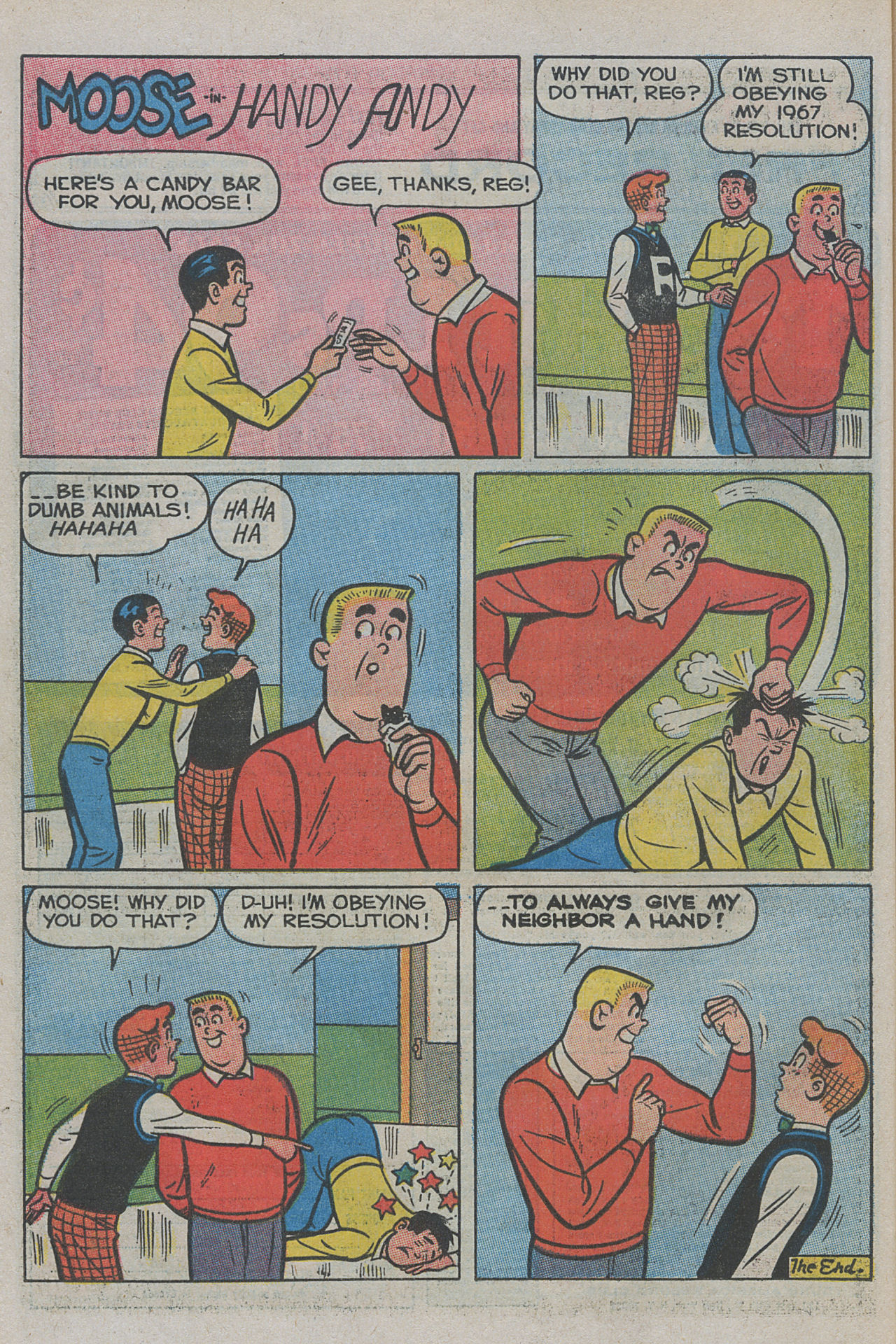 Read online Archie Giant Series Magazine comic -  Issue #154 - 35