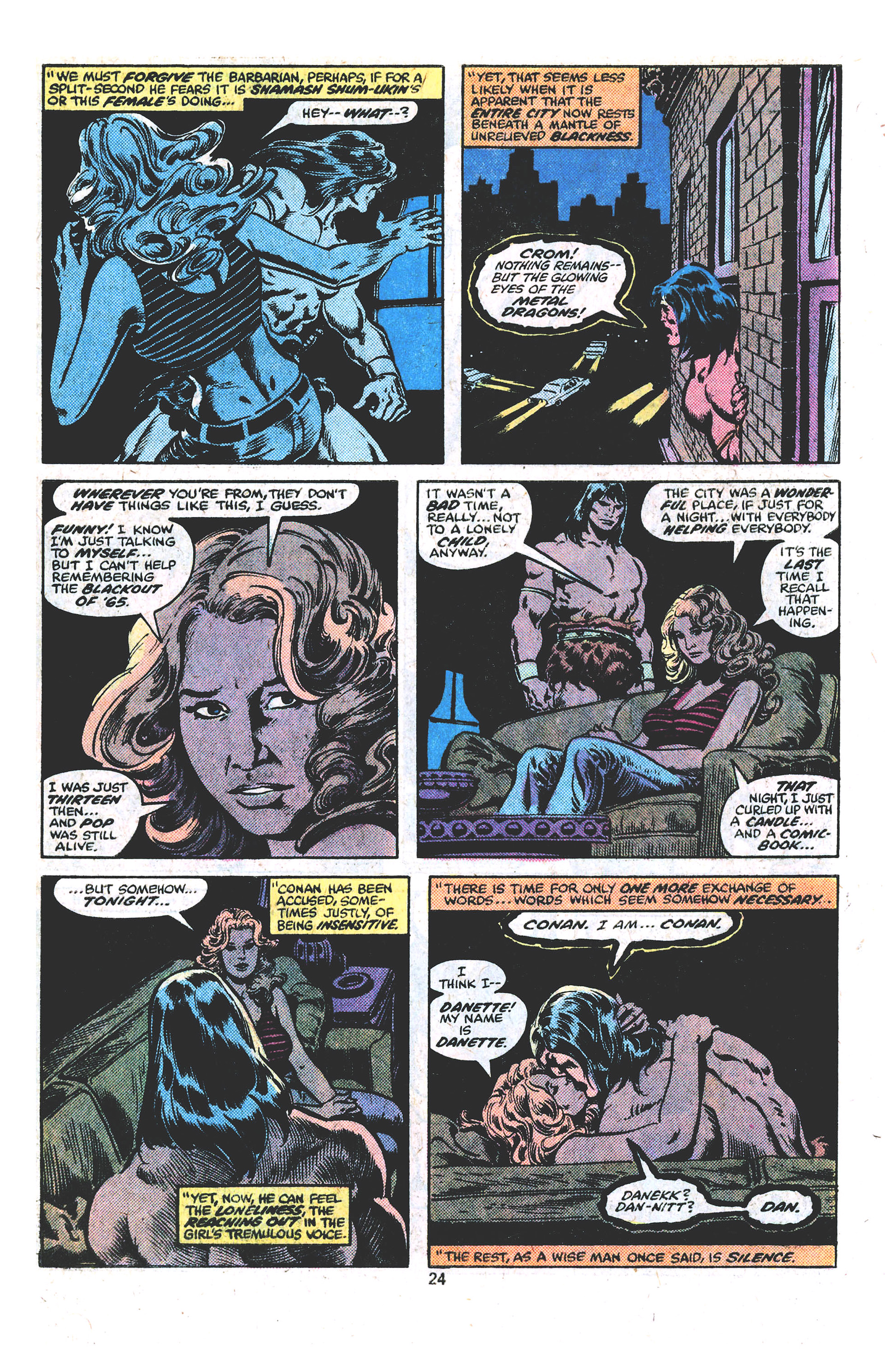 Read online What If? (1977) comic -  Issue #13 - Conan The Barbarian walked the Earth Today - 19