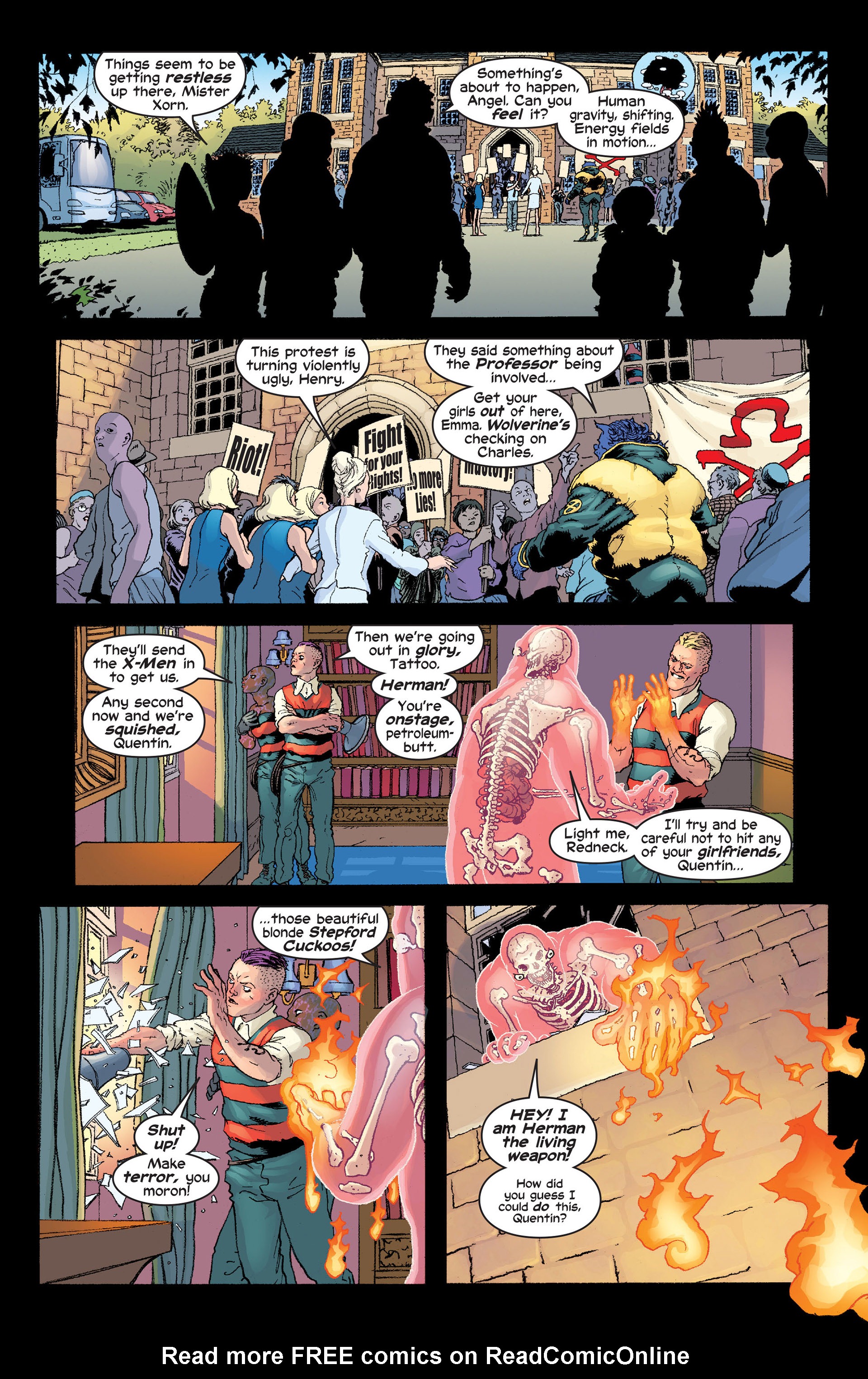 Read online New X-Men (2001) comic -  Issue #137 - 5