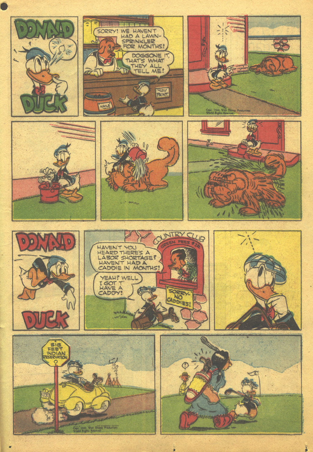 Read online Walt Disney's Comics and Stories comic -  Issue #57 - 37