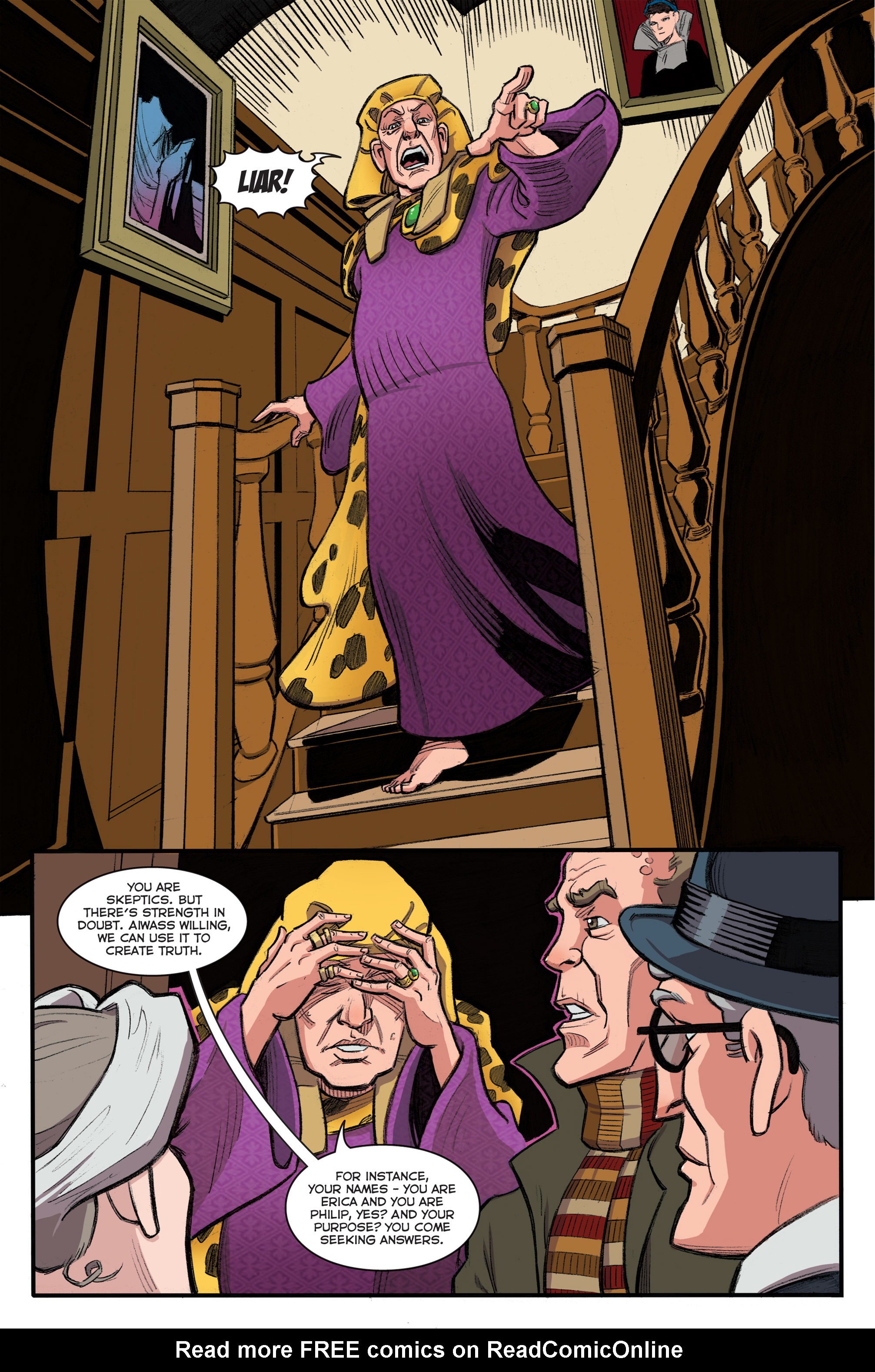 Read online Herald: Lovecraft and Tesla comic -  Issue #5 - 8