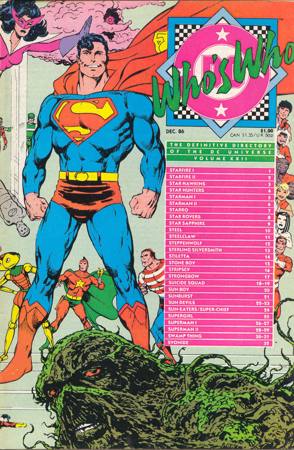 Read online Who's Who: The Definitive Directory of the DC Universe comic -  Issue #22 - 1