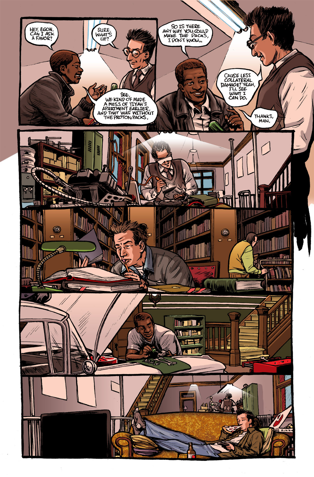 Read online Ghostbusters: Tainted Love comic -  Issue # Full - 13