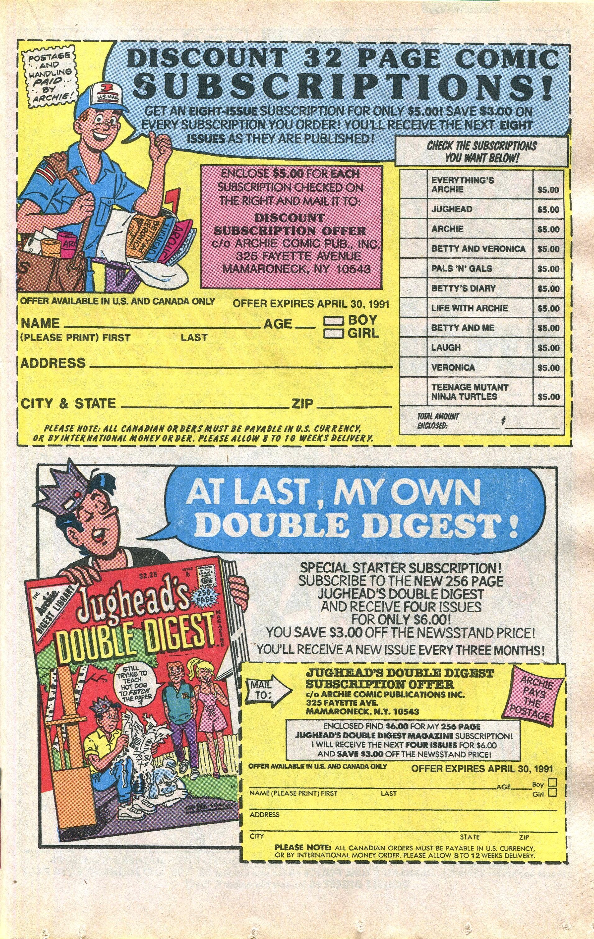 Read online Betty's Diary comic -  Issue #38 - 19