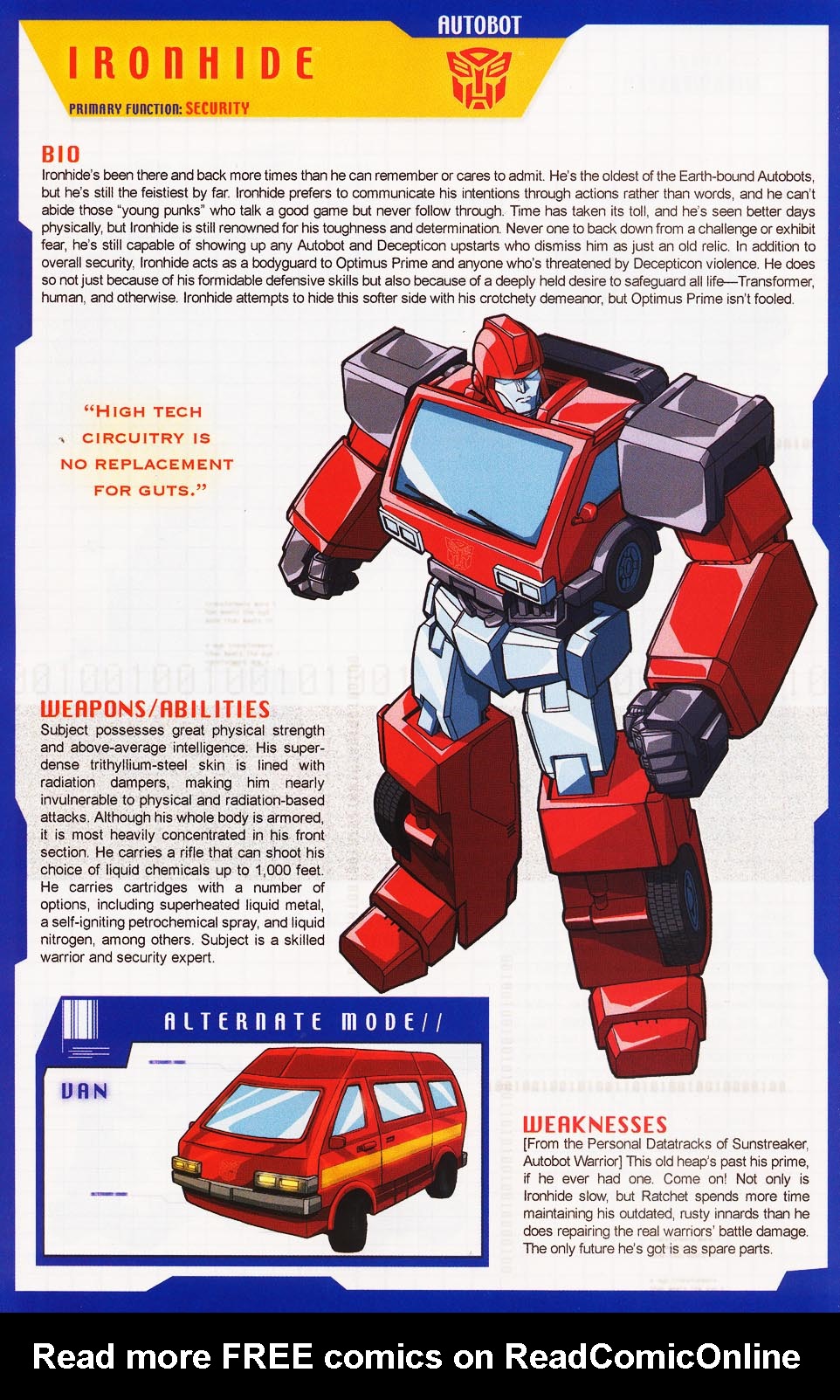 Read online Transformers: More than Meets the Eye comic -  Issue #3 - 48