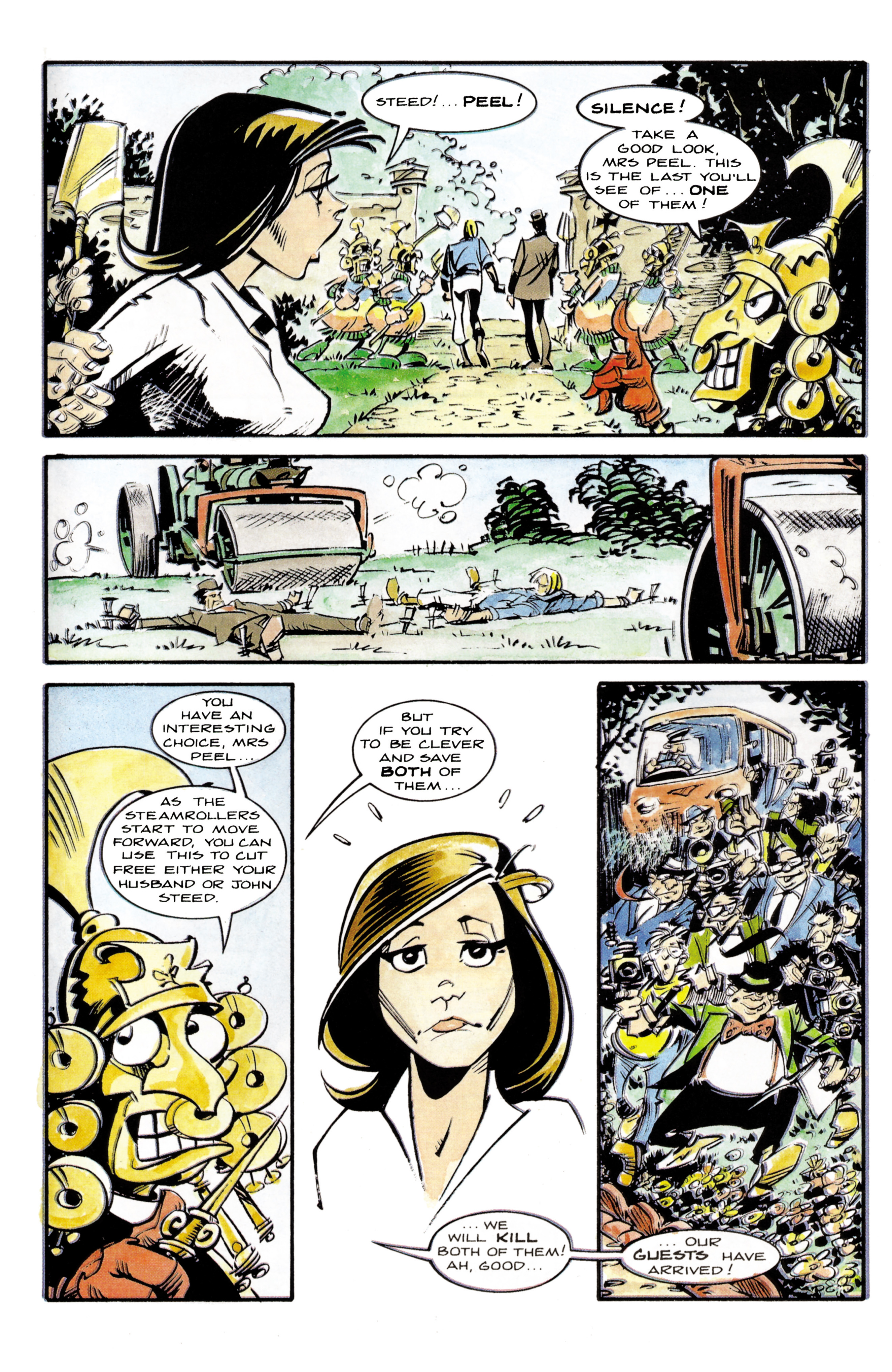 Read online Steed & Mrs. Peel: Golden Game comic -  Issue # Full - 138