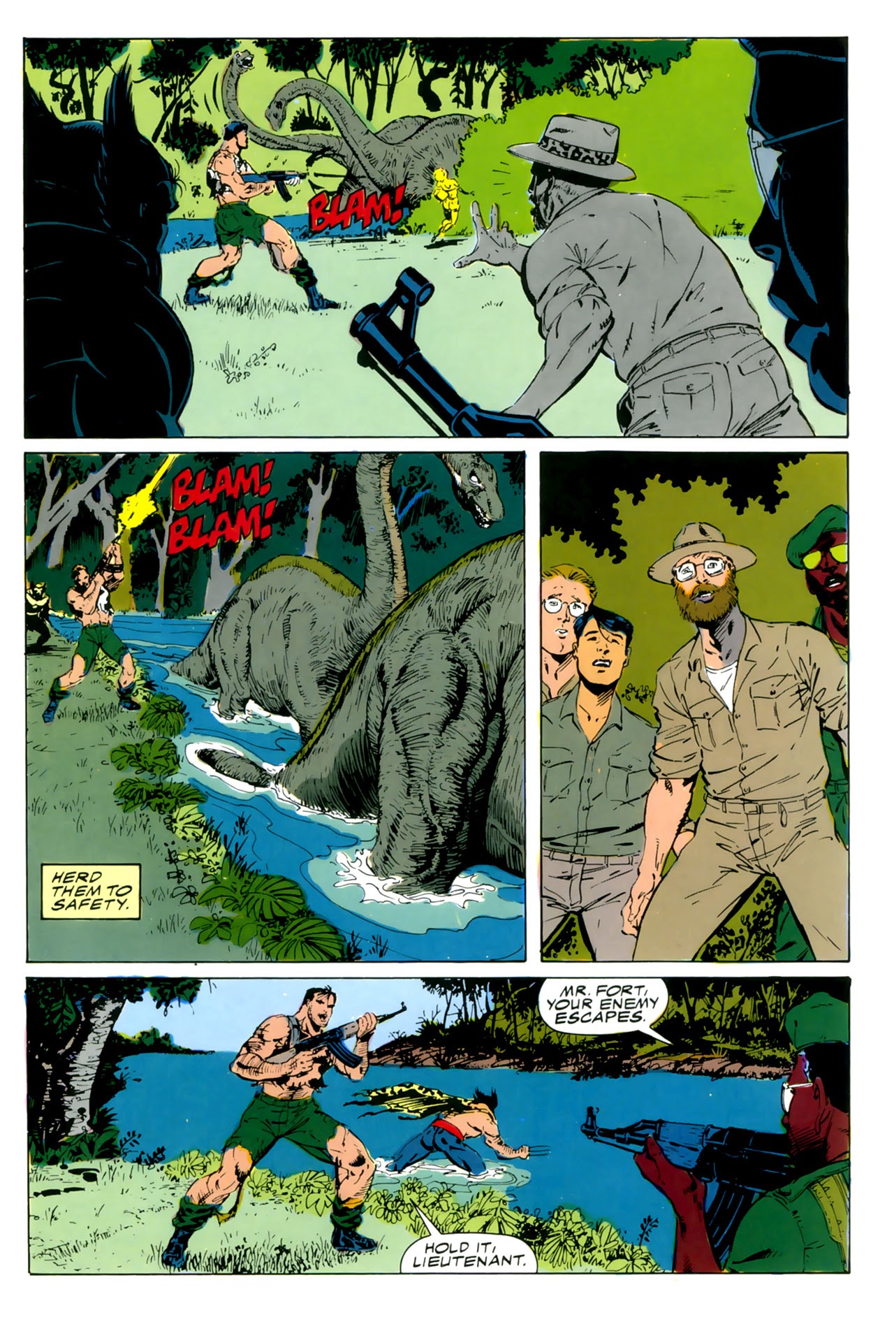 Read online The Punisher and Wolverine in African Saga comic -  Issue # Full - 43