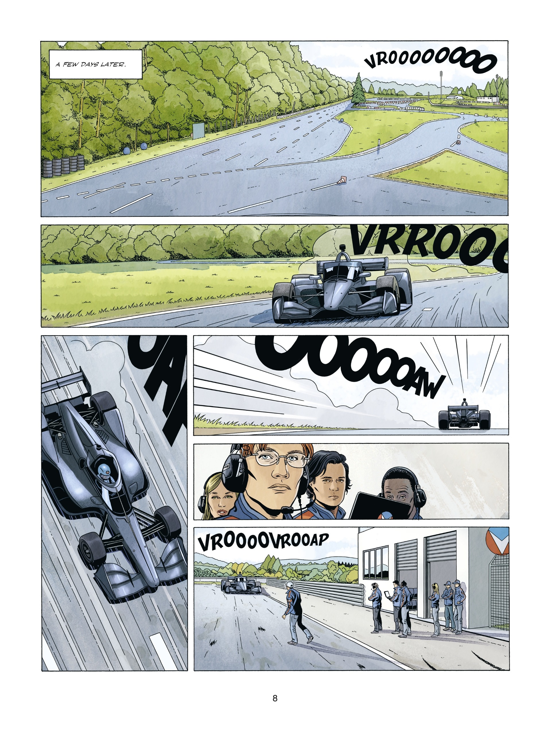 Read online Michel Vaillant comic -  Issue #11 - 8