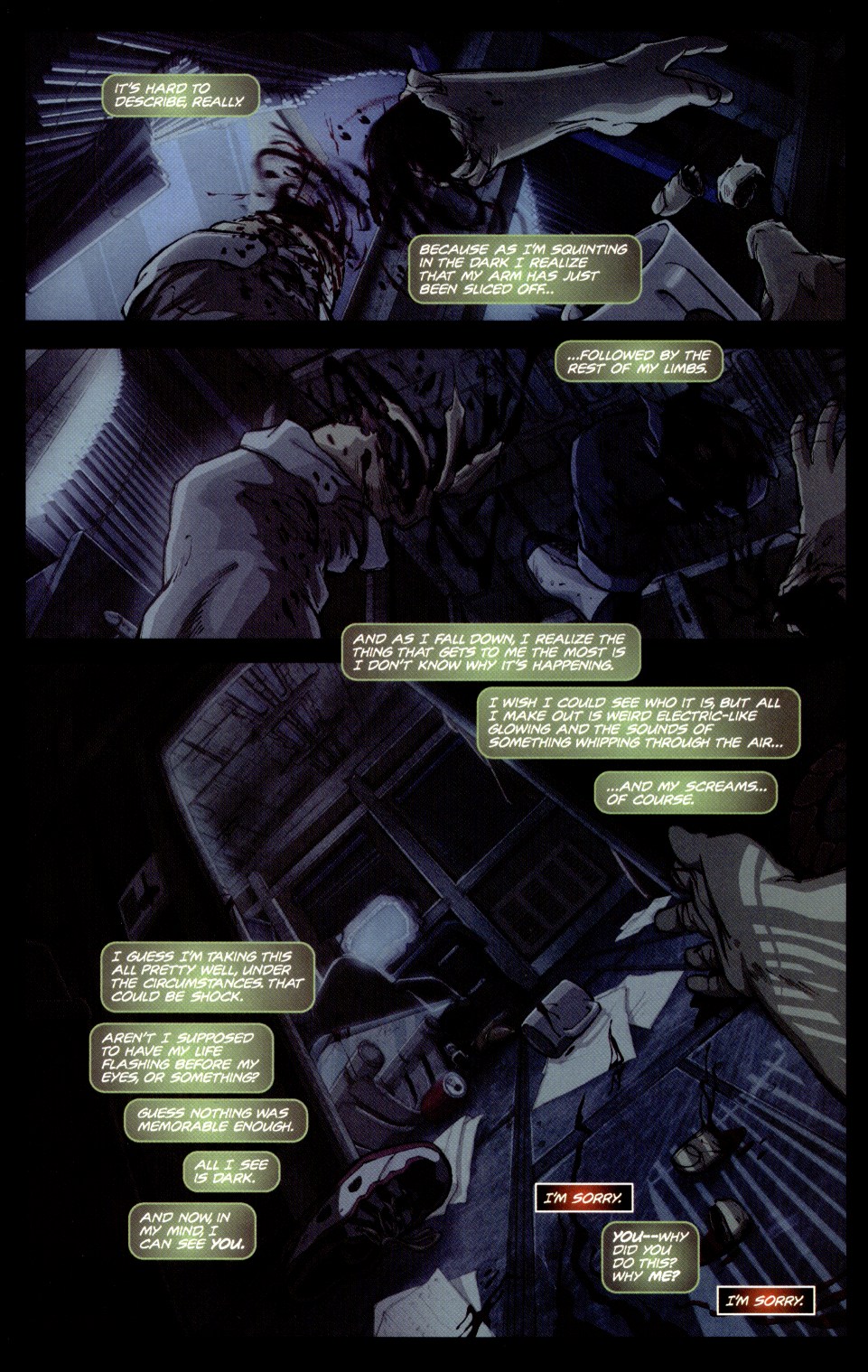 Read online Witchblade/Darkminds: The Return of Paradox comic -  Issue #1 - 6