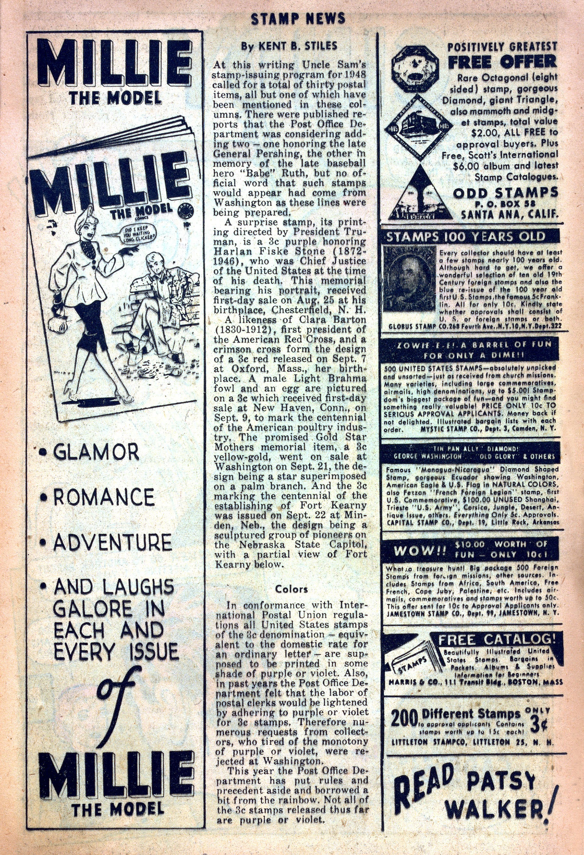 Read online Mitzi's Boy Friend comic -  Issue #6 - 21