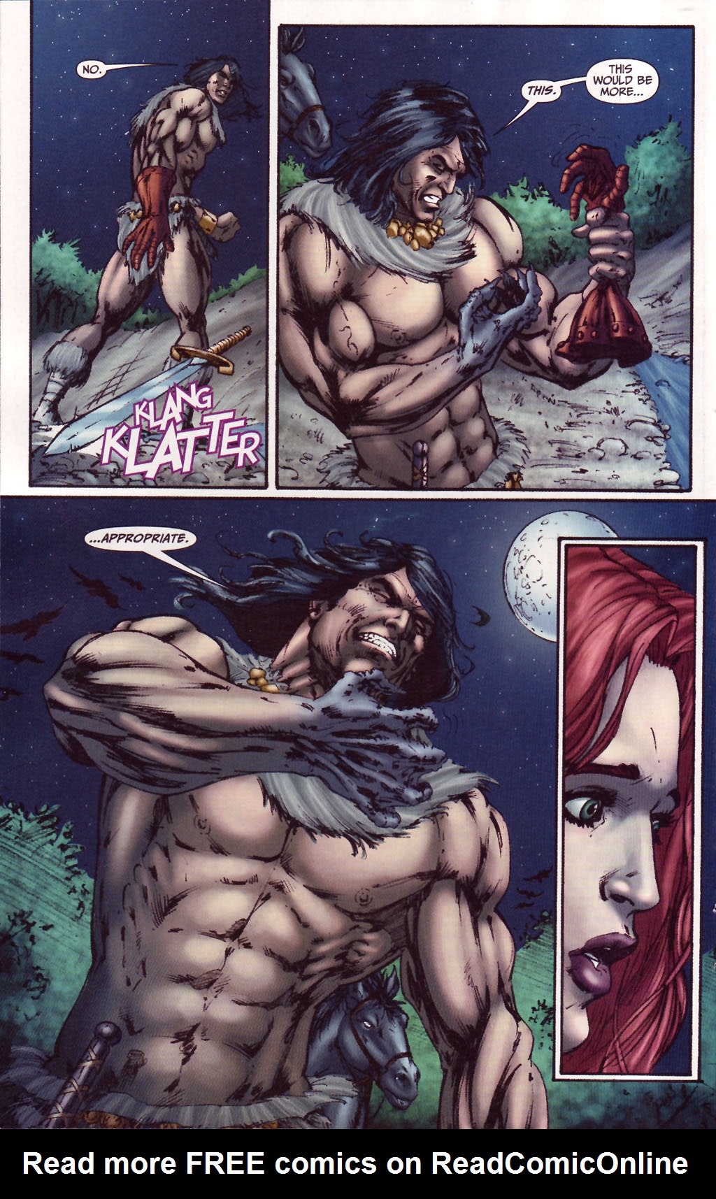 Read online Red Sonja / Claw The Unconquered: Devil's Hands comic -  Issue # TPB - 7