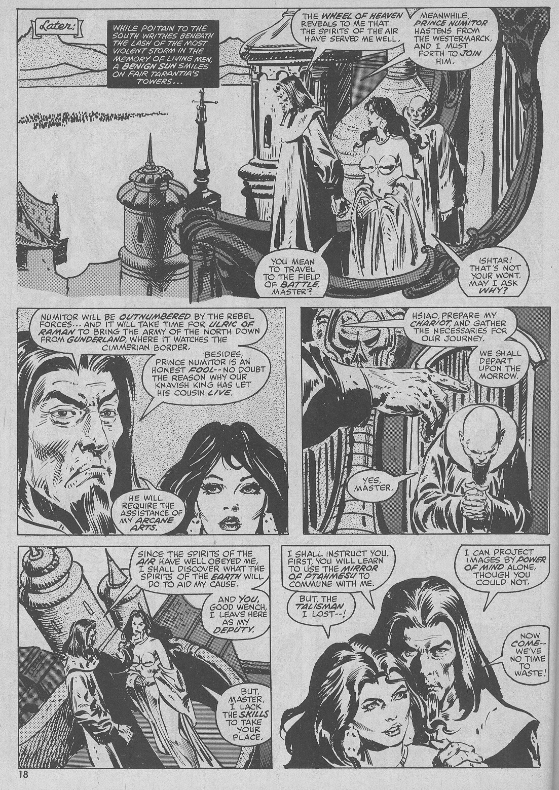 Read online The Savage Sword Of Conan comic -  Issue #51 - 18