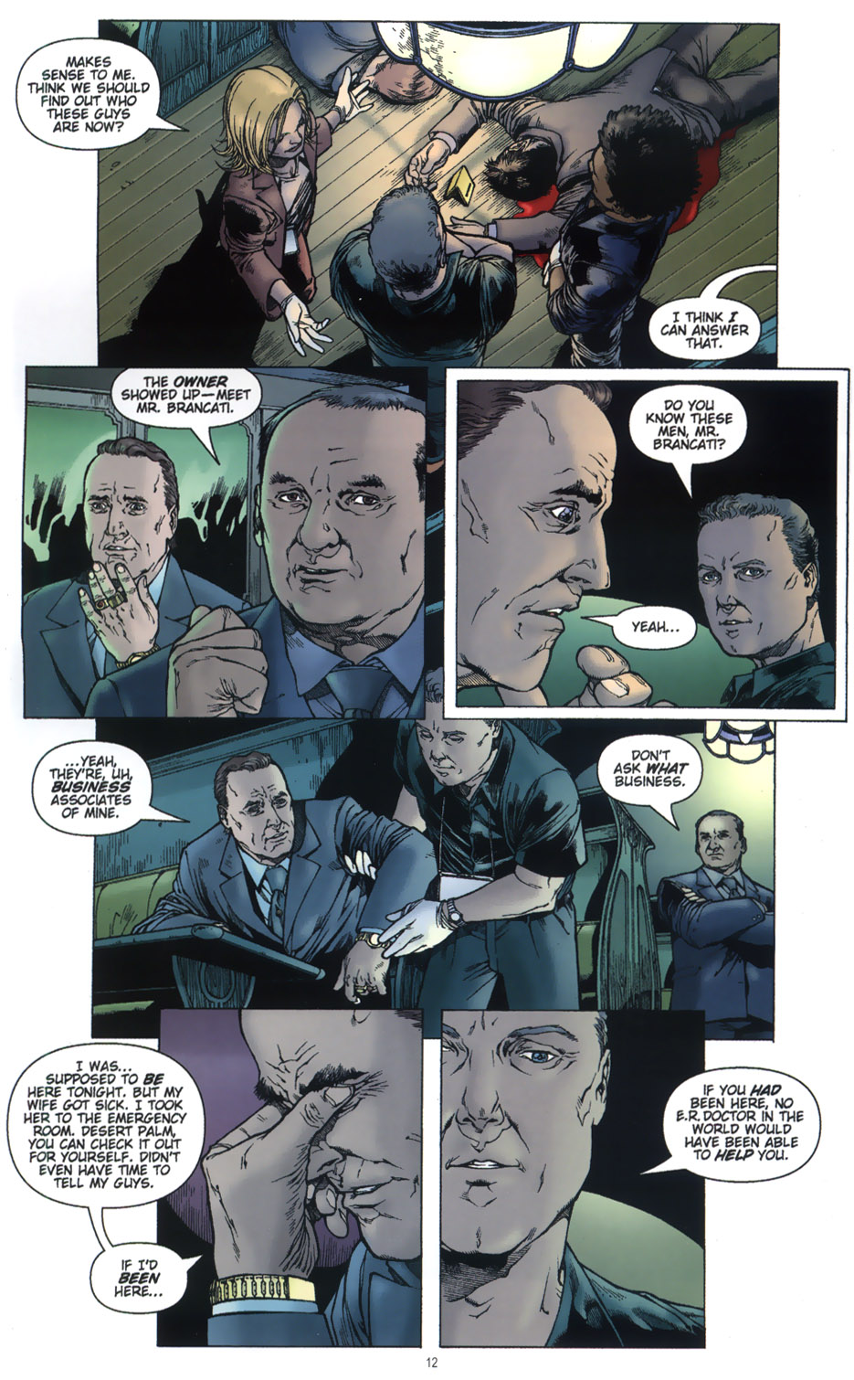 Read online CSI: Crime Scene Investigation: Thicker Than Blood comic -  Issue # Full - 14