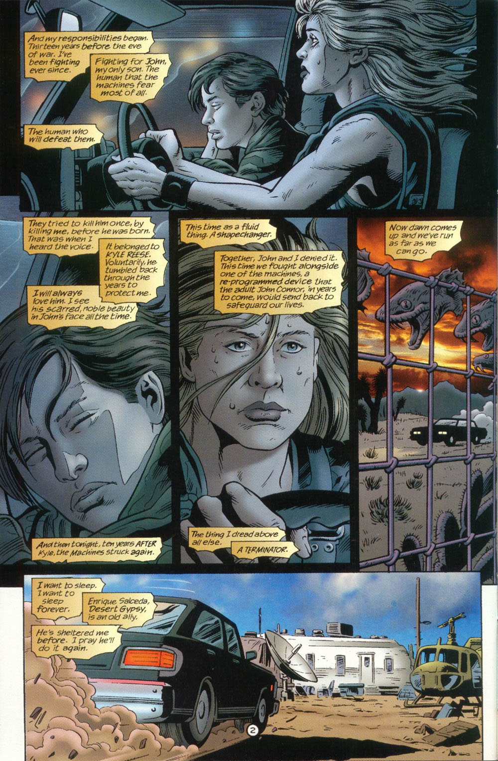 Read online T2: Cybernetic Dawn comic -  Issue #1 - 3