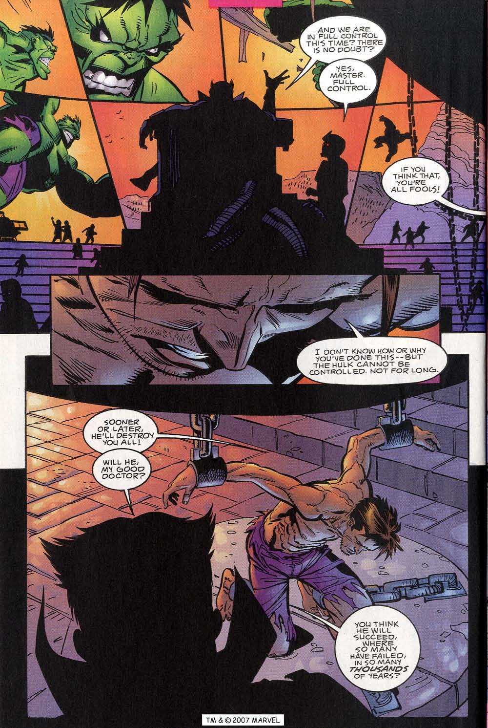 Read online Hulk (1999) comic -  Issue #3 - 32