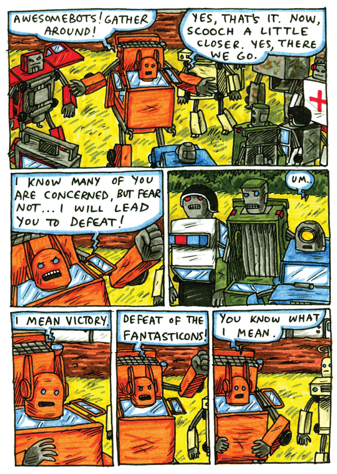 Read online Incredible Change-Bots comic -  Issue # TPB 2 - 119