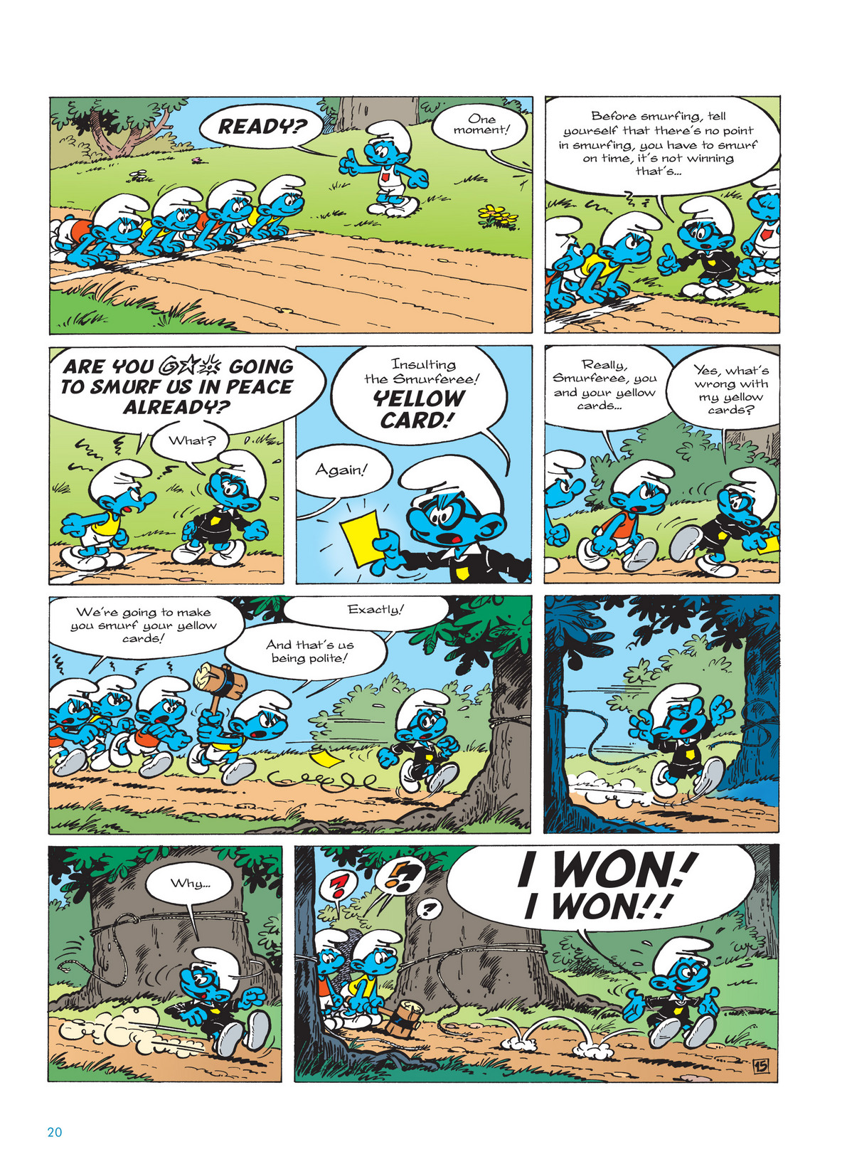 Read online The Smurfs comic -  Issue #11 - 20