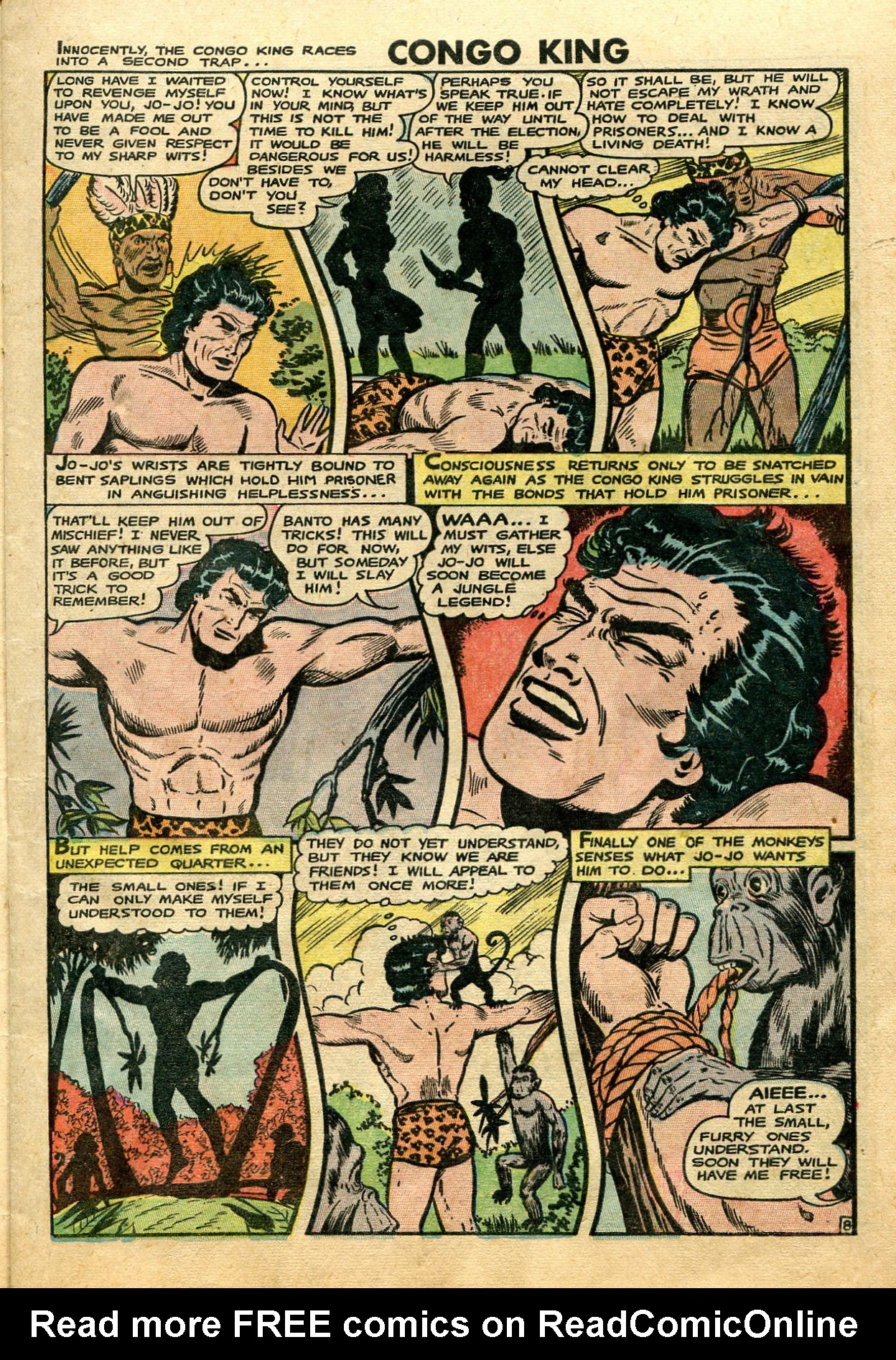Read online Jungle Jo (1950) comic -  Issue # Full - 9