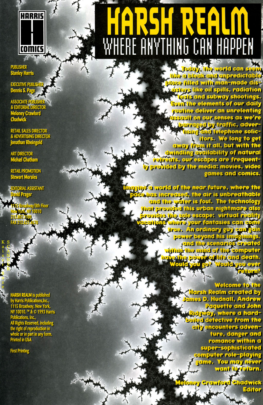 Read online Harsh Realm comic -  Issue #1 - 2