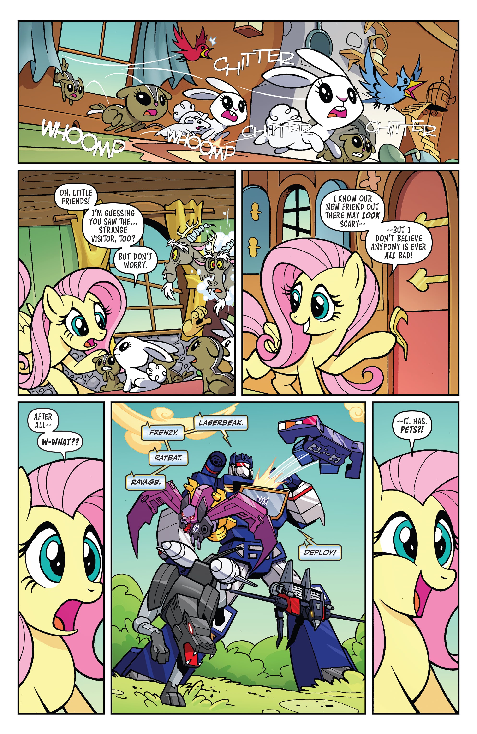 Read online My Little Pony/Transformers comic -  Issue #3 - 7