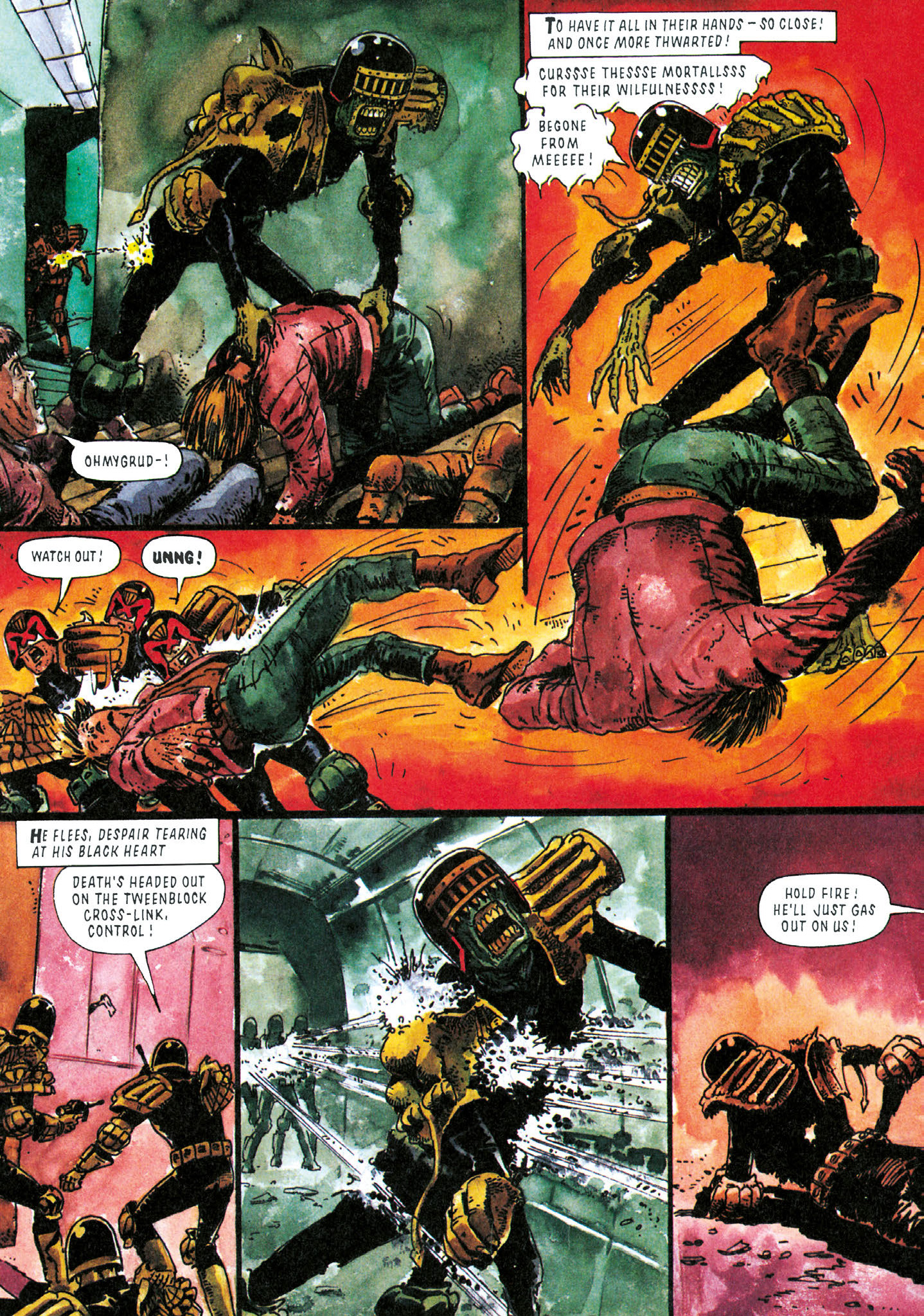 Read online Essential Judge Dredd: Necropolis comic -  Issue # TPB (Part 2) - 102