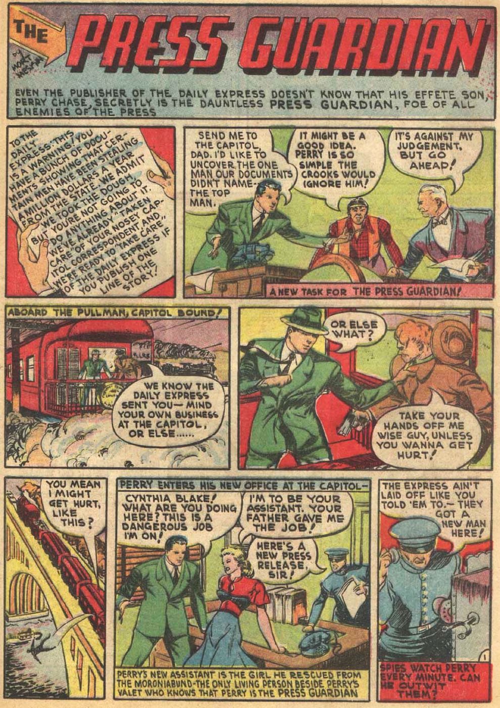 Read online Pep Comics comic -  Issue #4 - 21