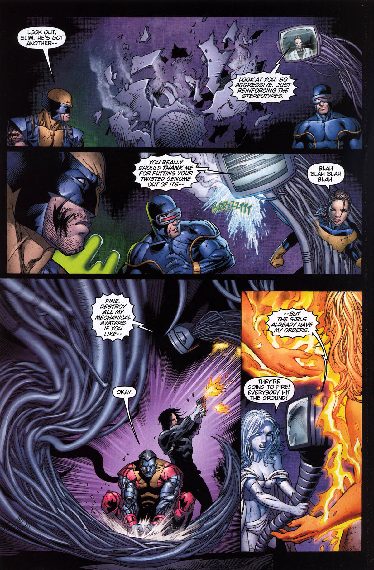 Read online X-Men: Phoenix - Warsong comic -  Issue #5 - 6