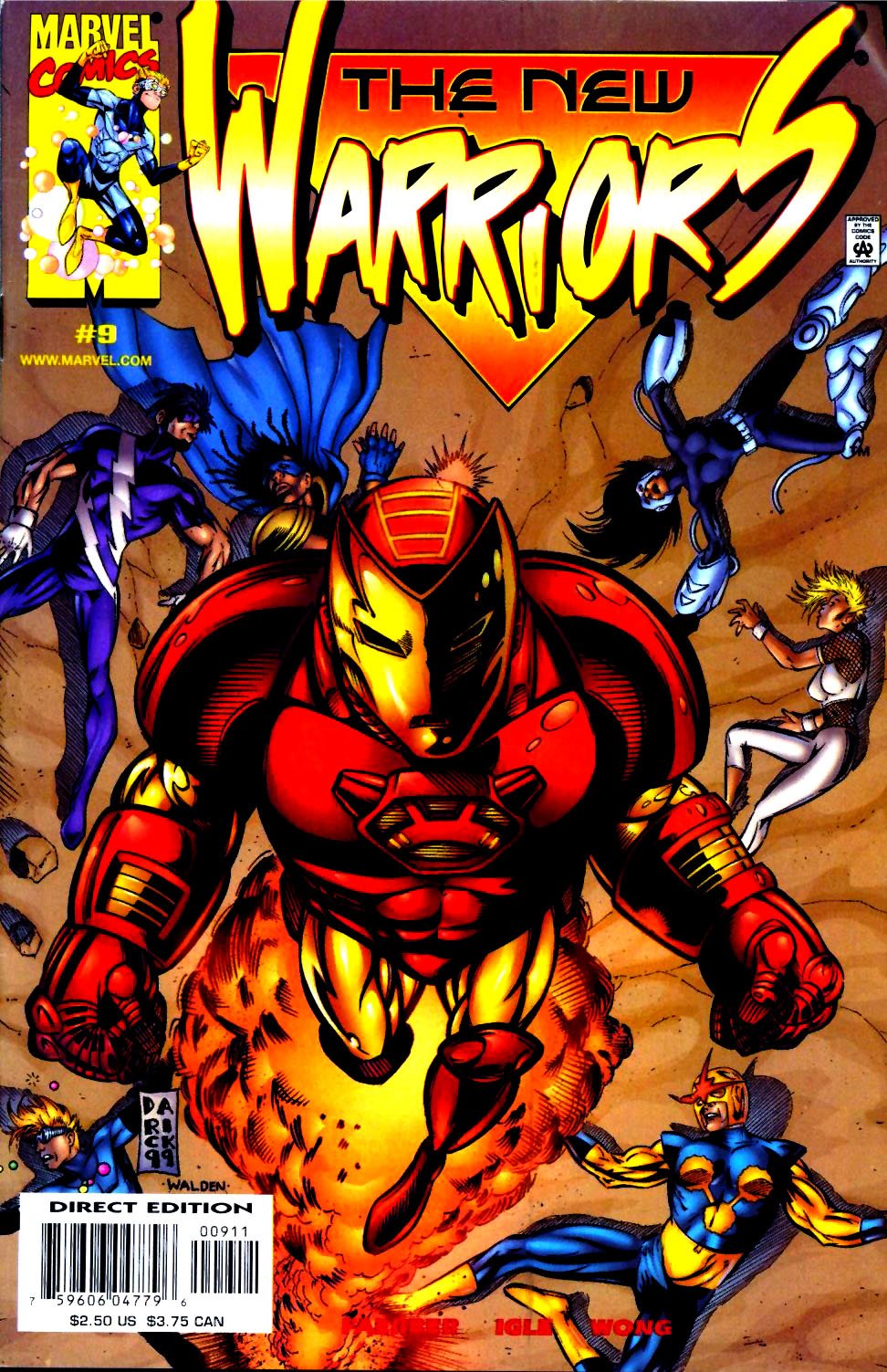 Read online New Warriors (1999) comic -  Issue #9 - 1