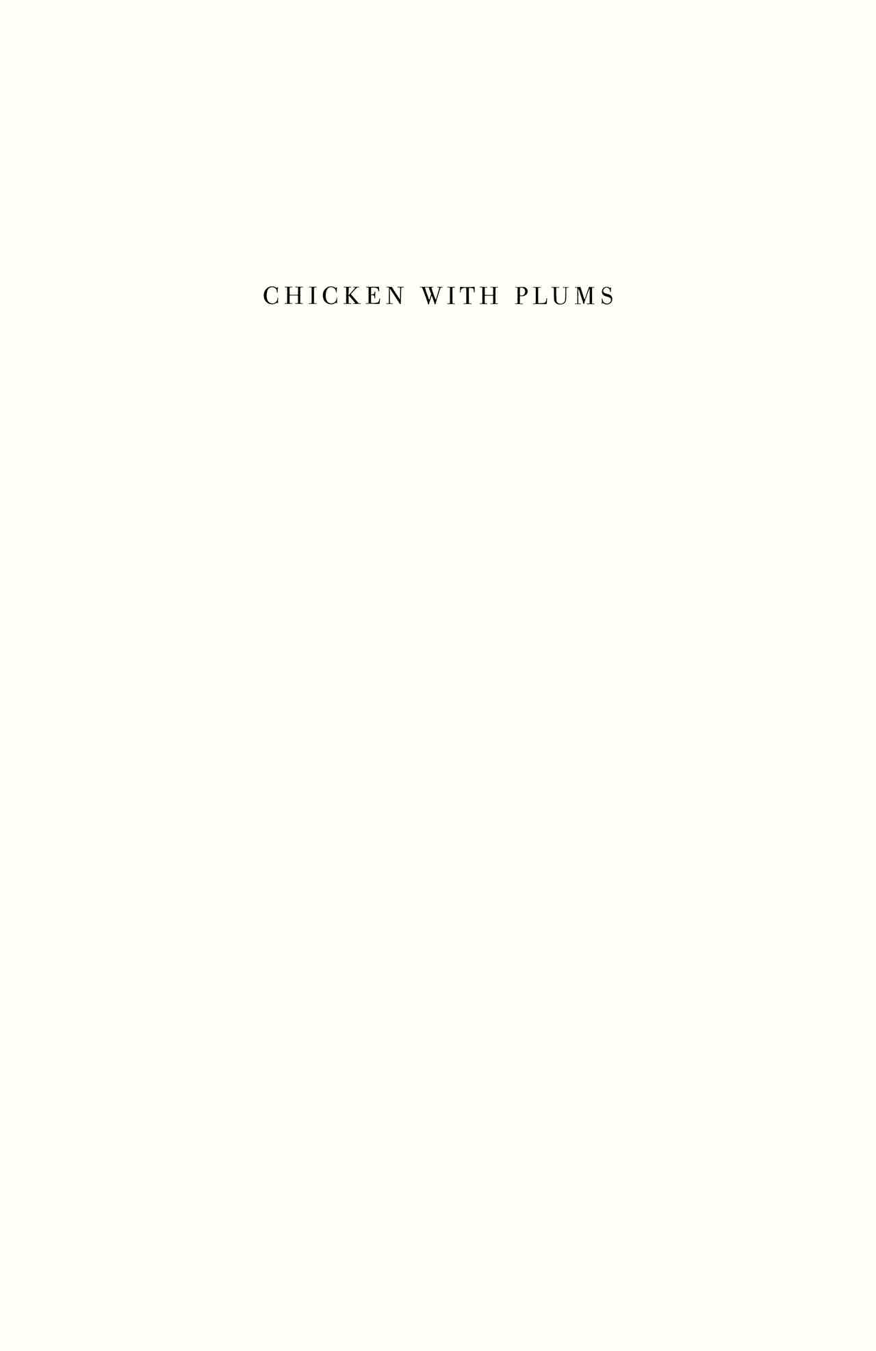 Read online Chicken With Plums comic -  Issue # TPB - 5