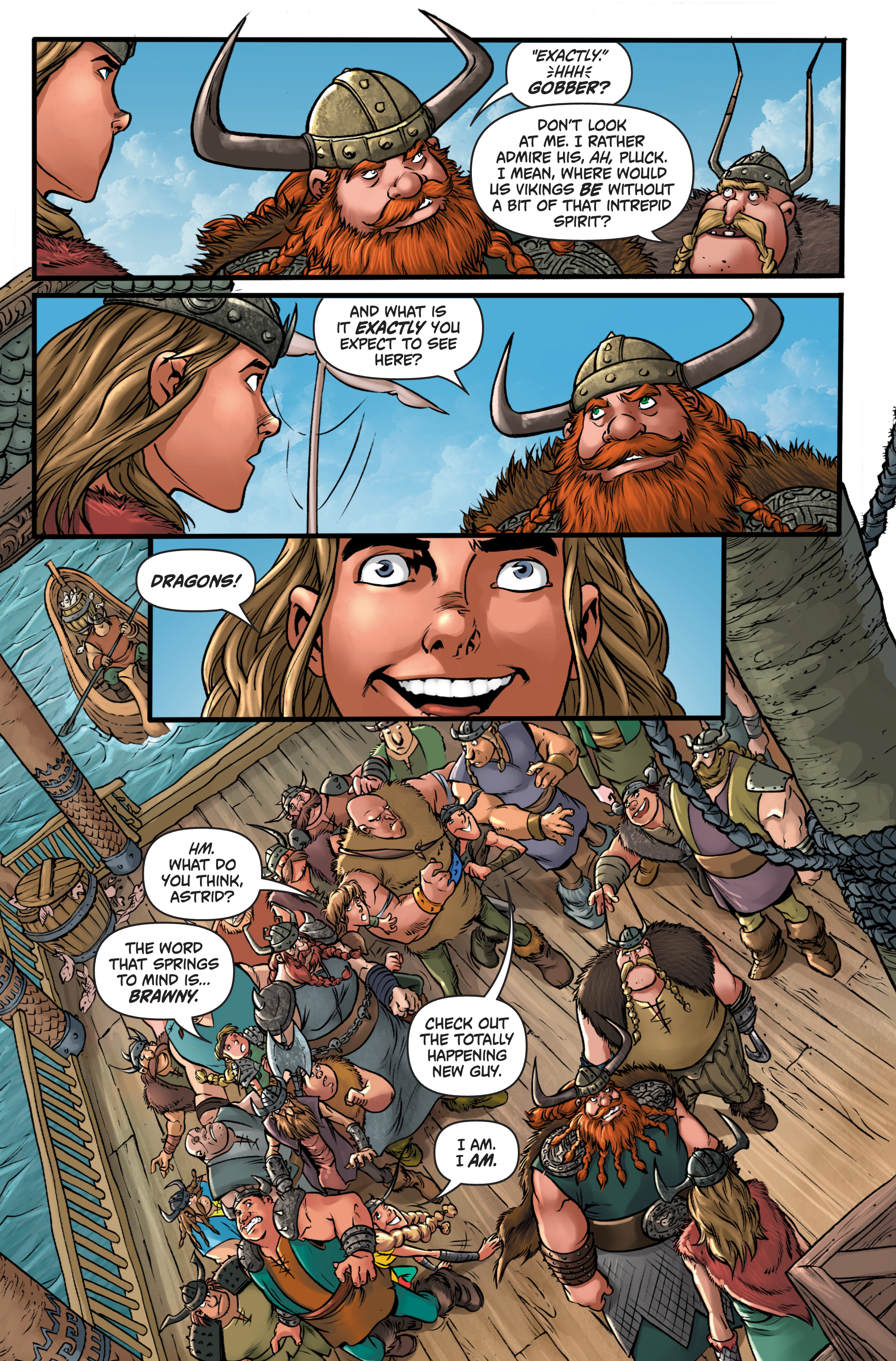 Read online DreamWorks Dragons: Riders of Berk comic -  Issue # _TPB - 68