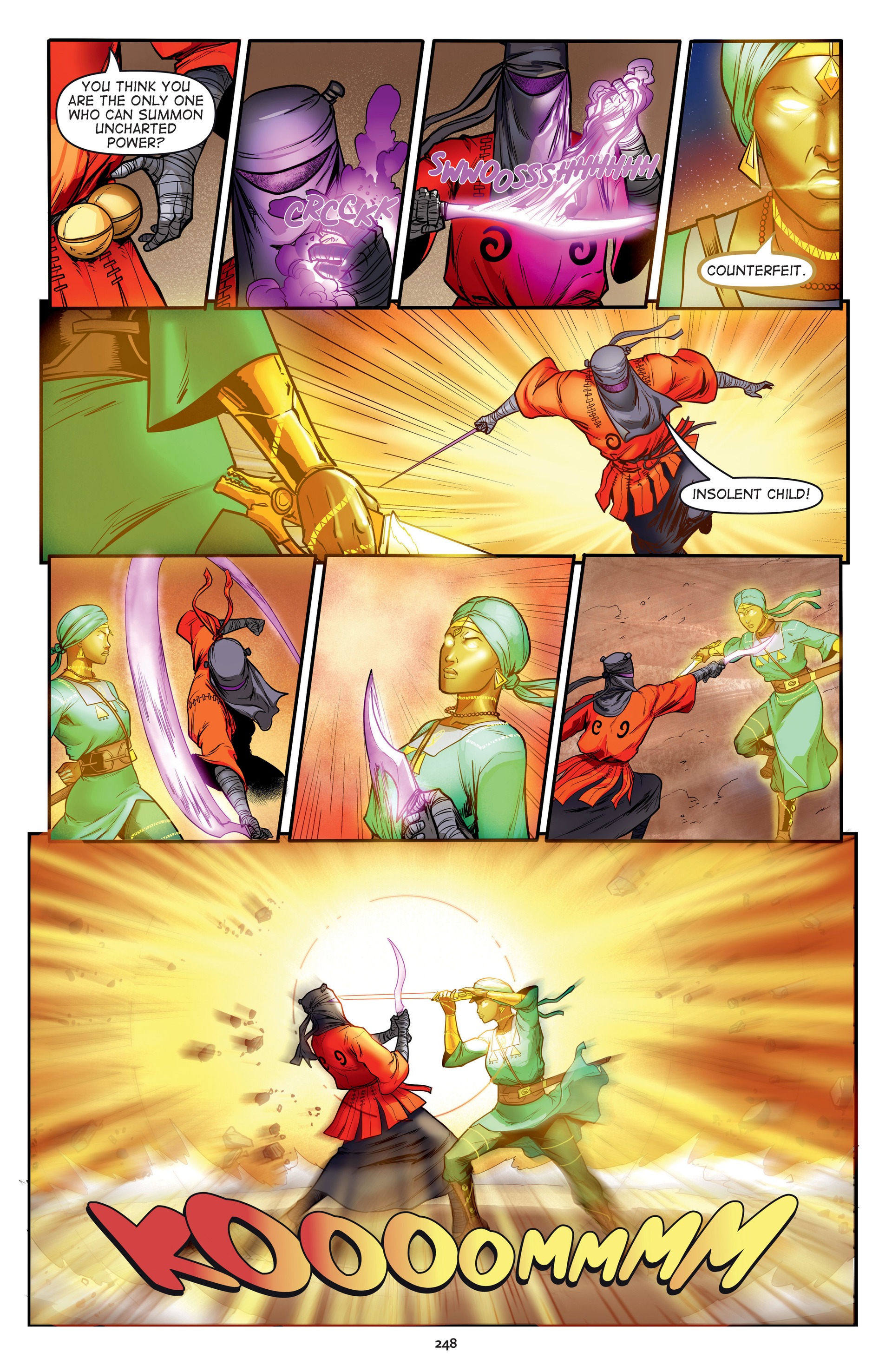 Read online Malika: Warrior Queen comic -  Issue # TPB 2 (Part 3) - 50