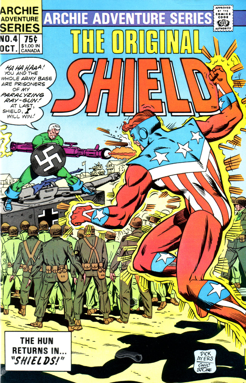 Read online The Original Shield comic -  Issue #4 - 2
