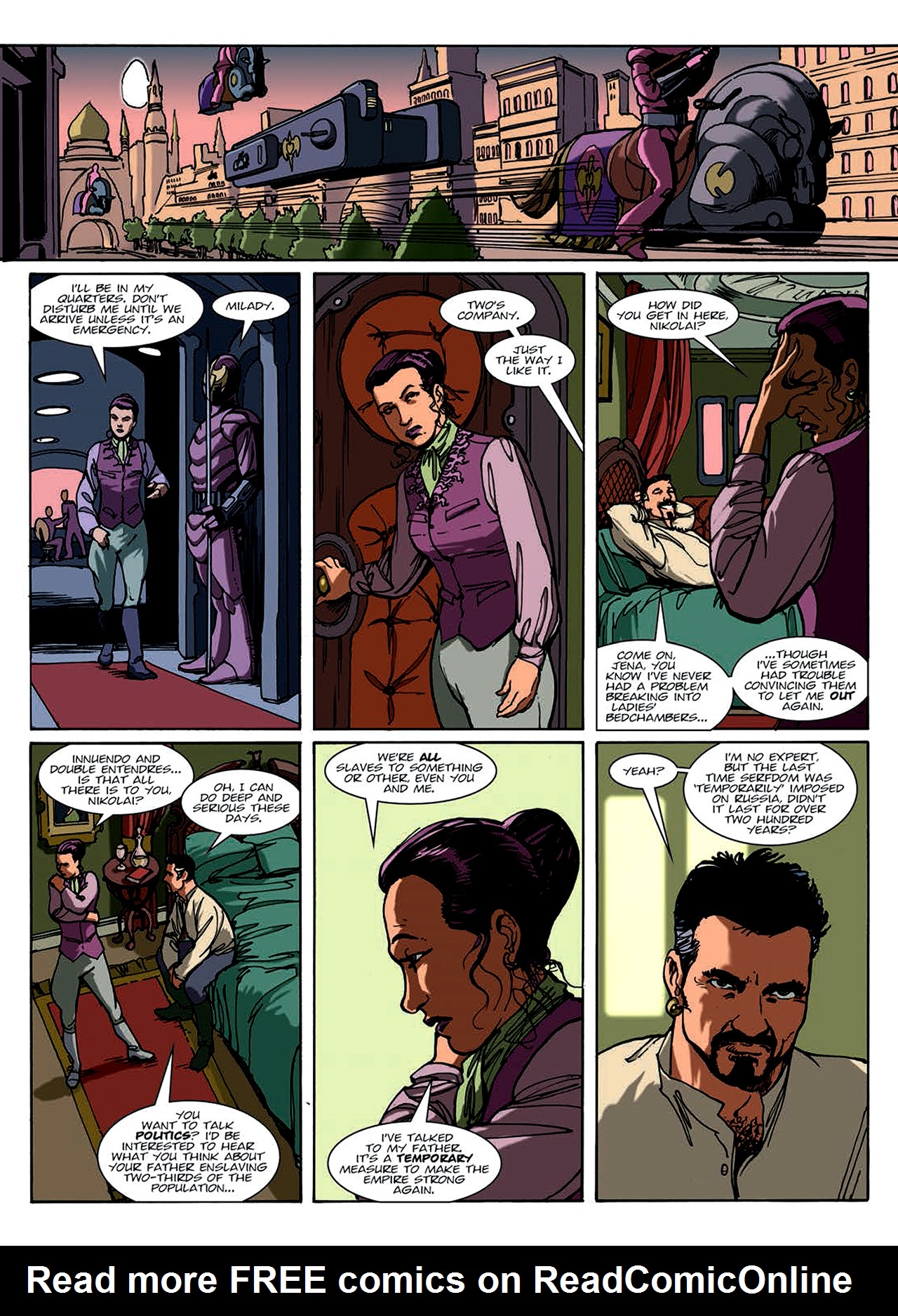 Read online Nikolai Dante comic -  Issue # TPB 8 - 107