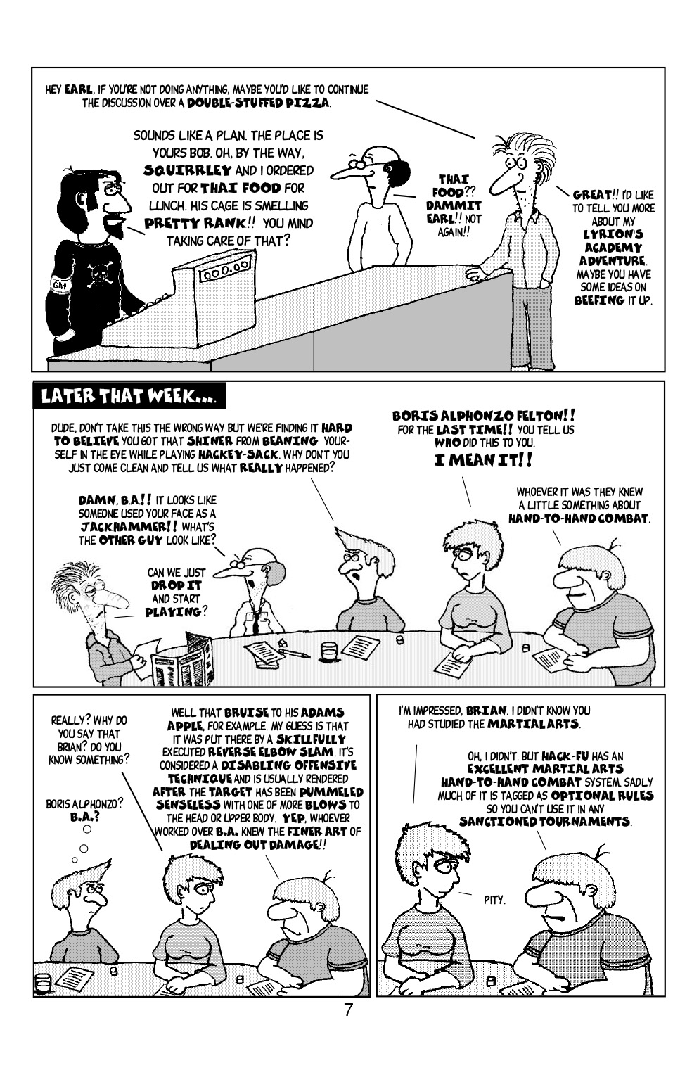 Read online Knights of the Dinner Table comic -  Issue #24 - 9