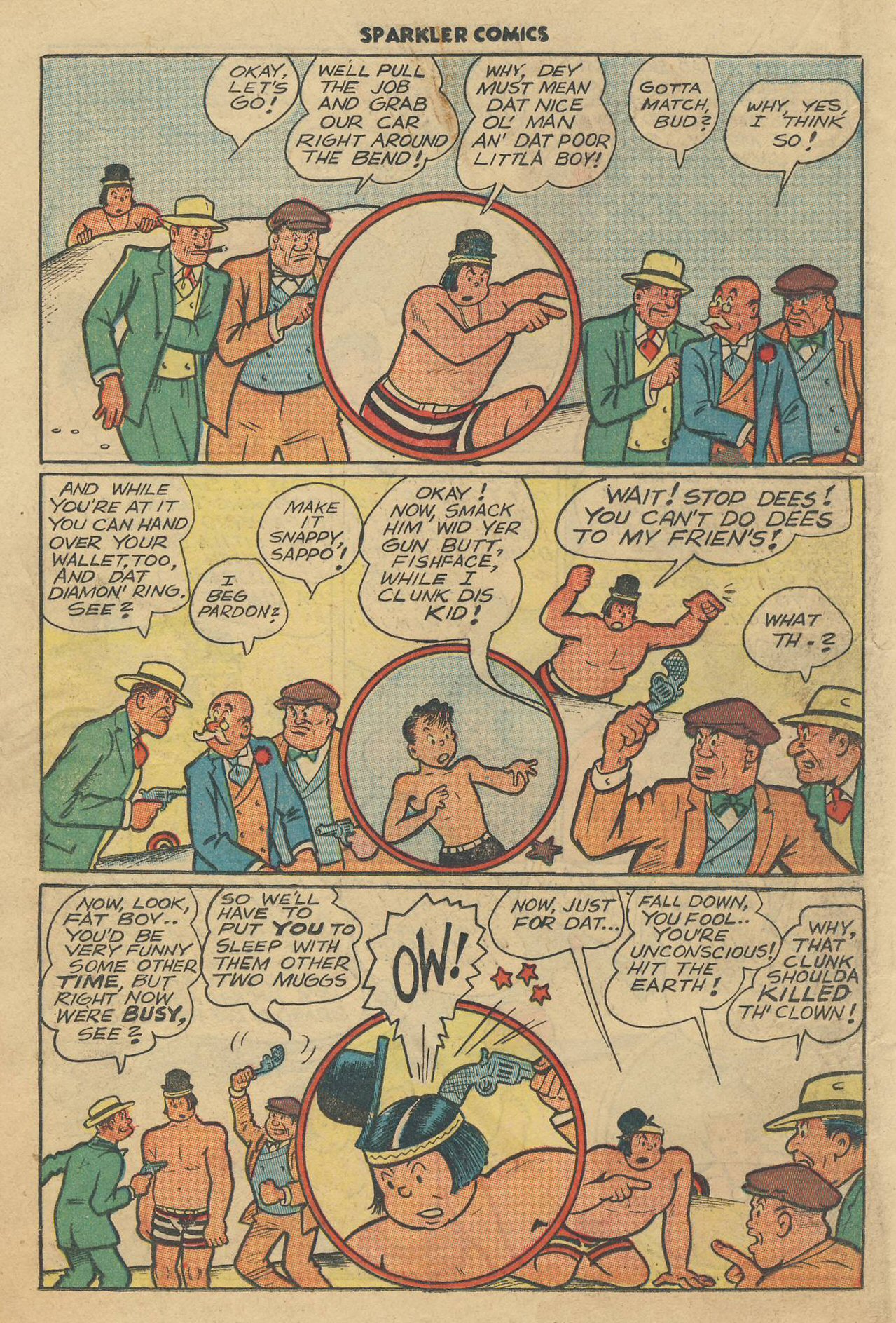 Read online Sparkler Comics comic -  Issue #60 - 18
