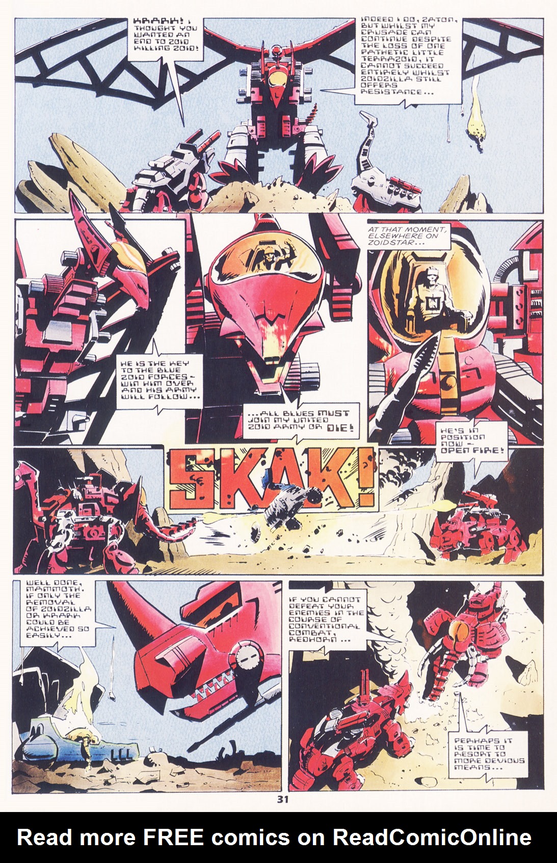 Read online Zoids Annual comic -  Issue # Full - 30