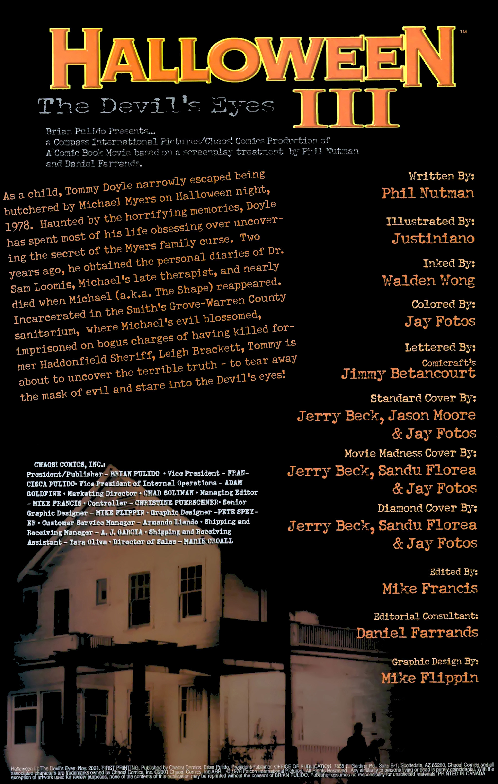 Read online Halloween III: The Devil's Eyes comic -  Issue # Full - 2